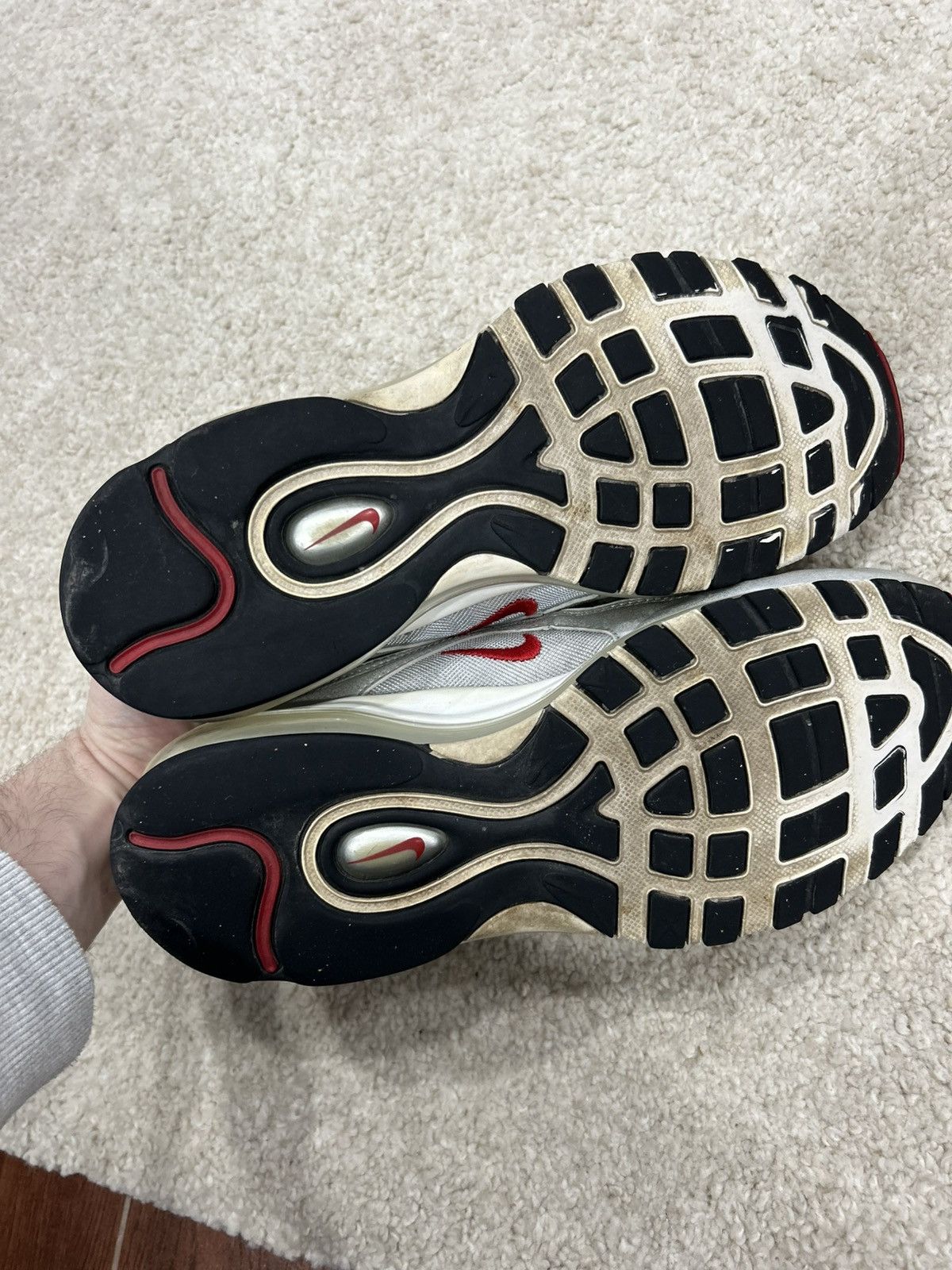 Nike Nike Air Max 97 "Silver Bullet" (2017) Sz 9 BEATERS Size US 9 / EU 42 - 5 Thumbnail
