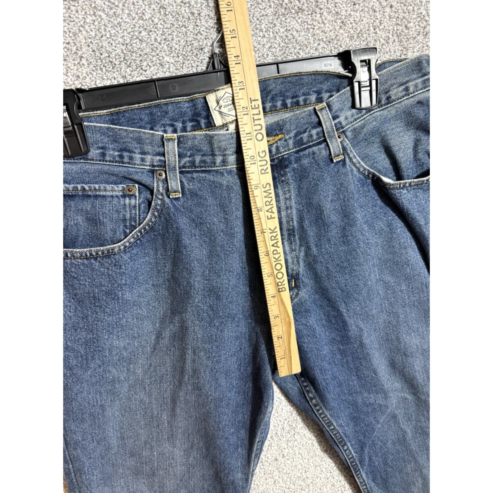 Vintage VINTAGE 90s Y2K Jeans Mens Sz 36x29 Straight Leg Grunge Streetwear Skater Casual Size US 36 / EU 52 - 5 Thumbnail