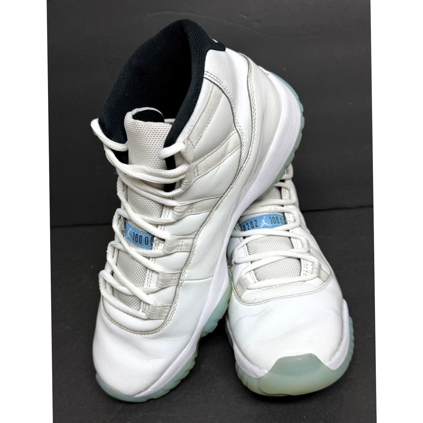 Jordan Brand Air Jordan 11 Retro 2024 Legend Blue / Columbia - Size 9 - Men - White - Jordan Size US 9 / EU 42 - 4 Thumbnail