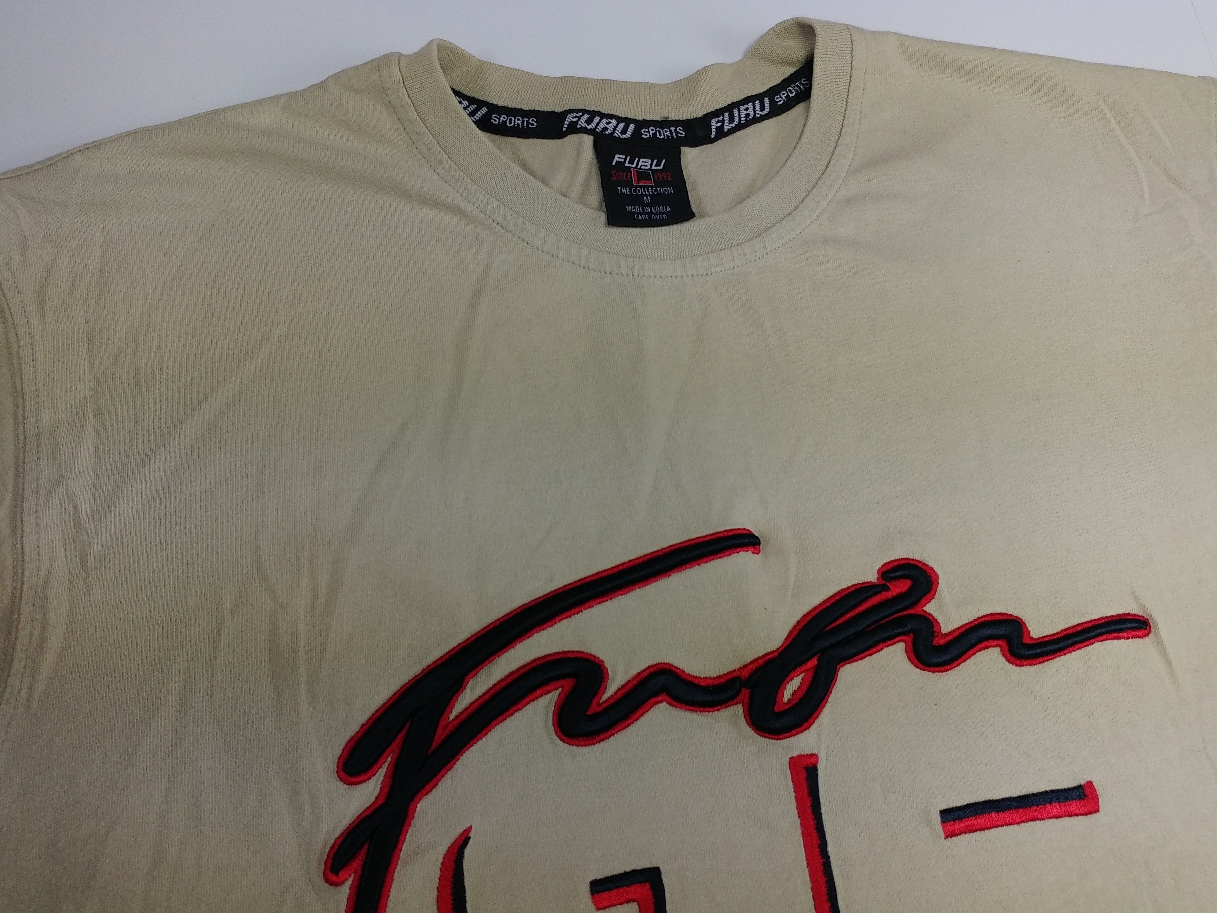 Fubu FUBU jersey, beige, vintage hip hop t-shirt, 90s hip hop M Size US M / EU 48-50 / 2 - 5 Thumbnail