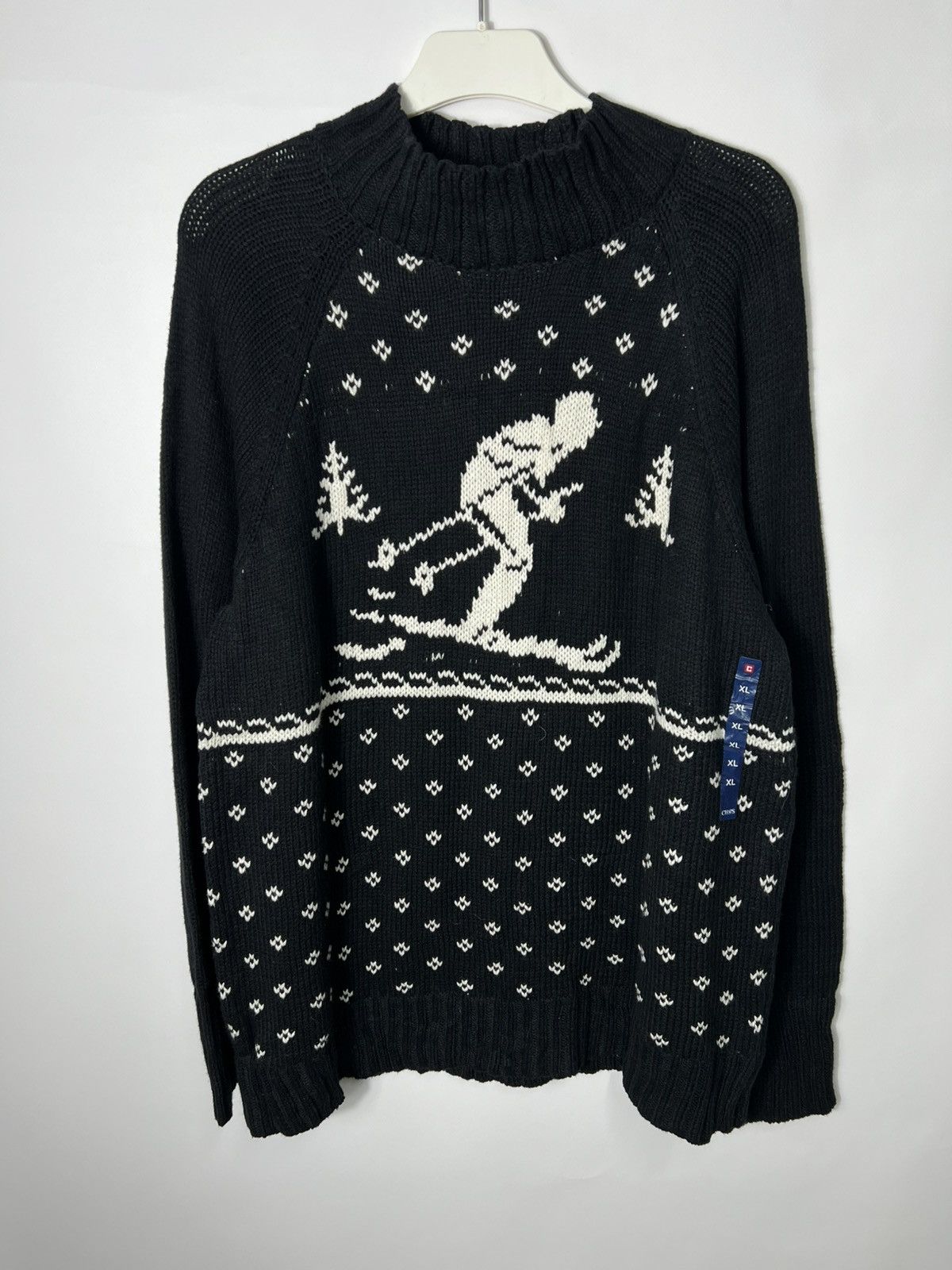 Chaps Ralph Lauren Vintage y2k hype Polo Ralph Lauren Chaps Skiing Logo Sweater Size US XL / EU 56 / 4 - 1 Thumbnail