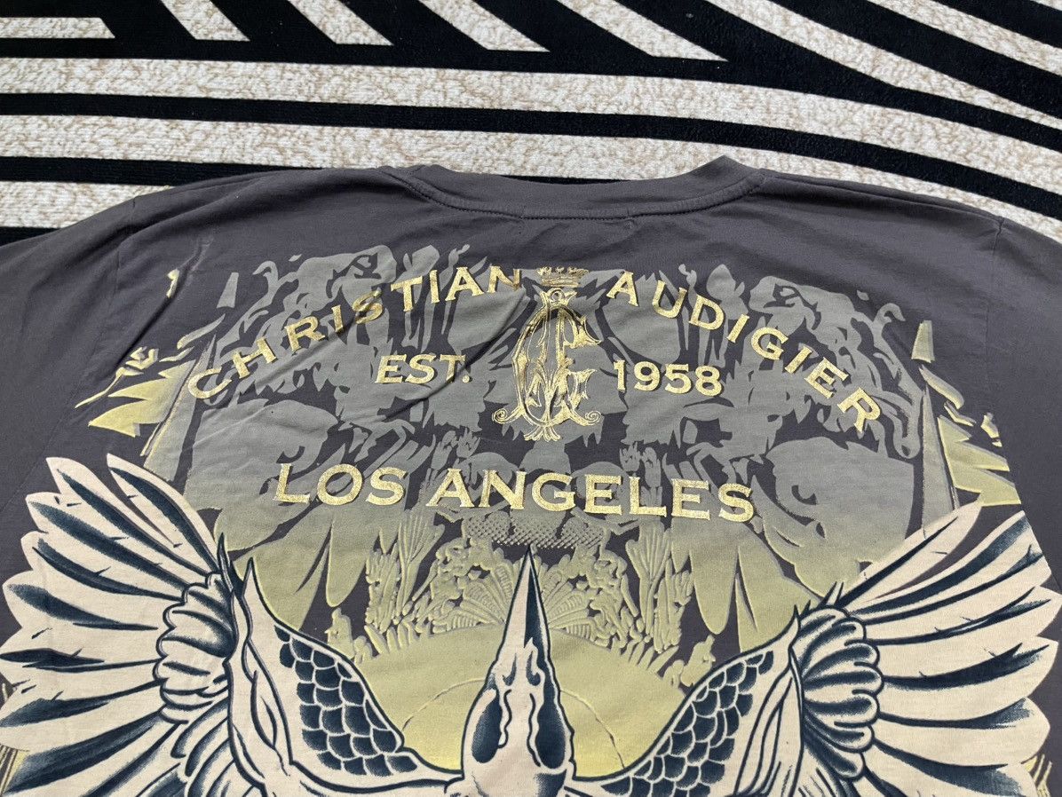 Christian Audigier 2000s JAPANESE BRAND X CHRISTIAN AUDIGIER ED HARDY OVO TEES Size US S / EU 44-46 / 1 - 18 Thumbnail
