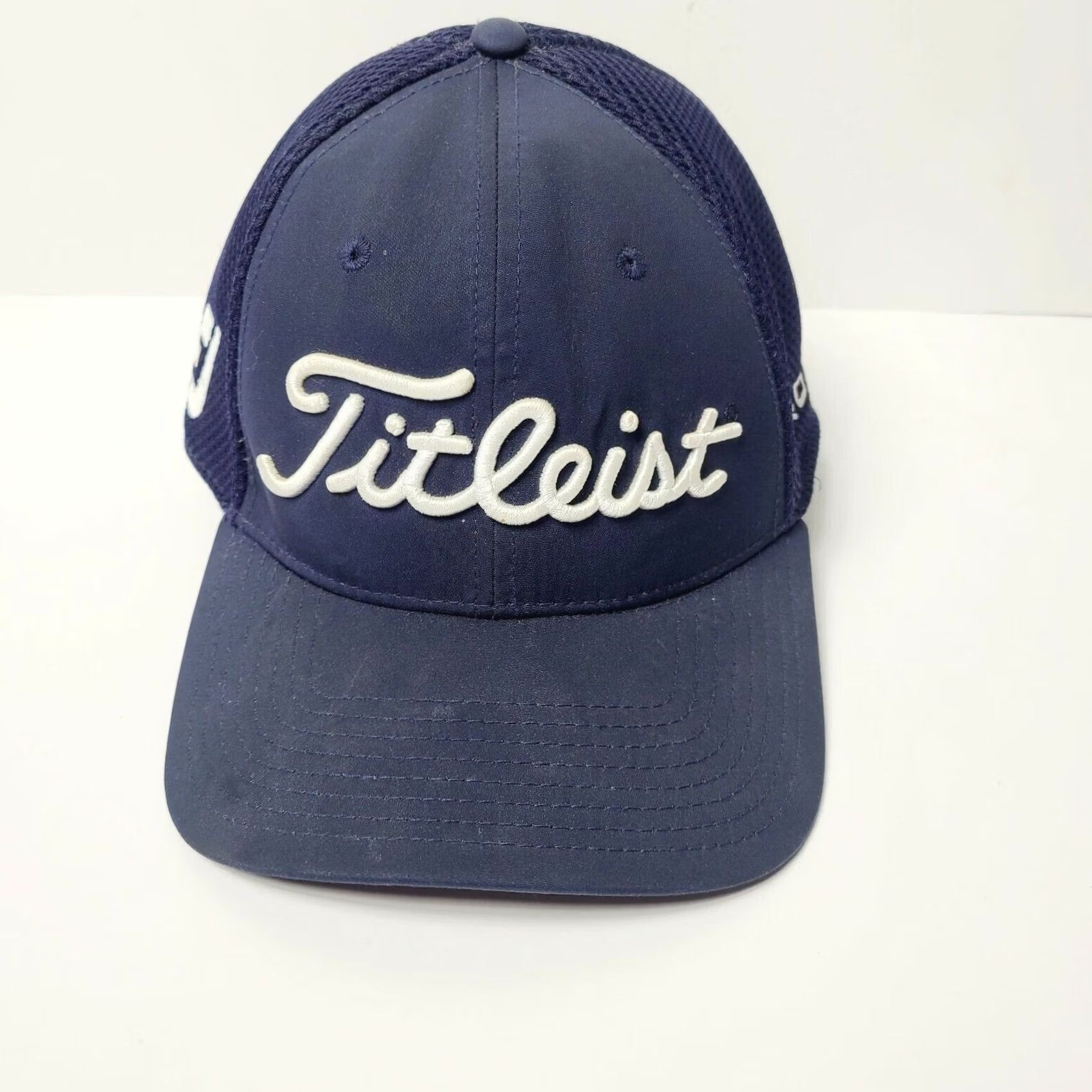 Titleist Titleist FootJoy Pro V1 Stretch Fit Performance Hat Blue Large/XL Men Adjustable 5 Panel Sports Casual Size ONE SIZE - 2 Thumbnail