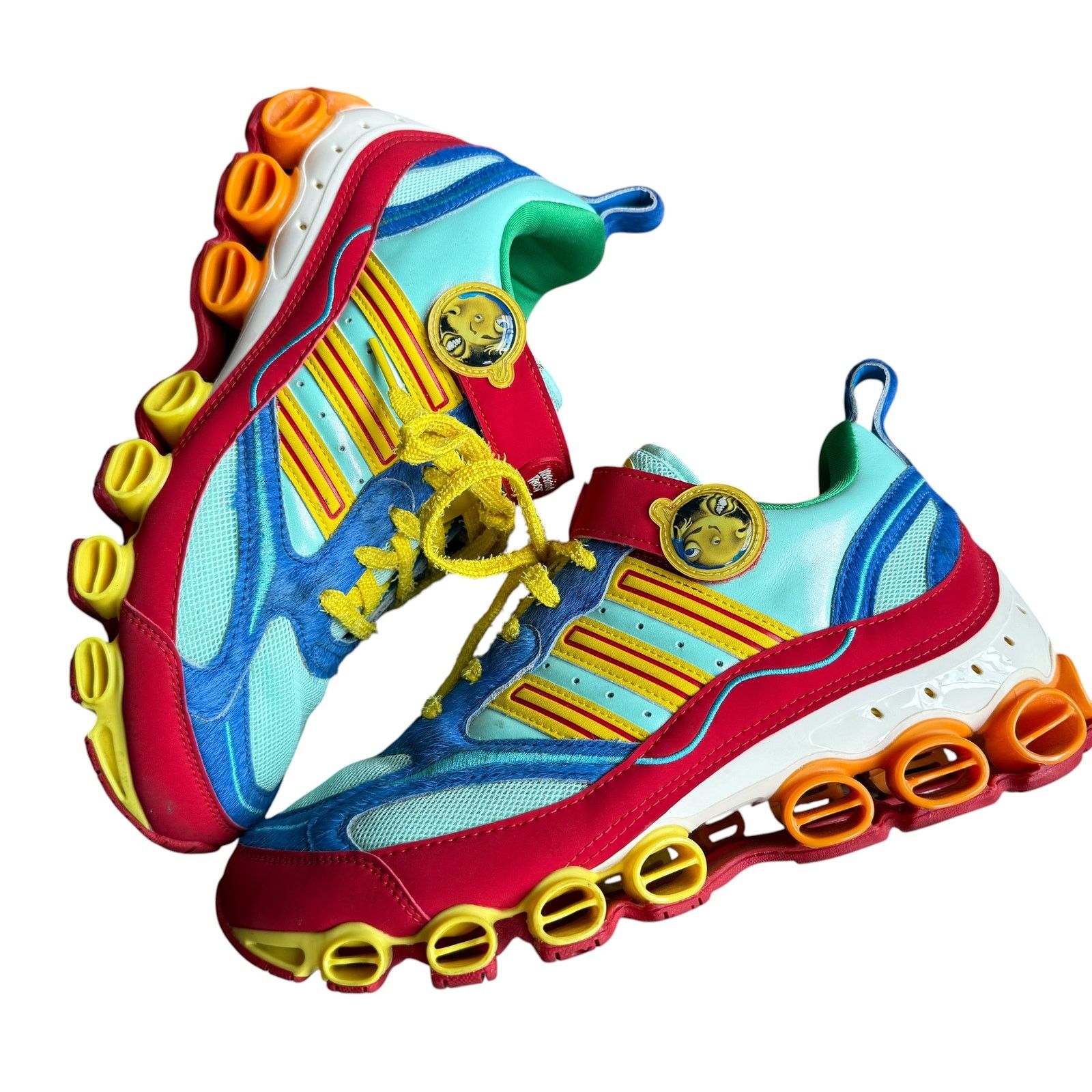 Adidas Kerwin Frost Adidas Microbounce MultiColor T1 Shoe Mens 10.5 Size US 10.5 / EU 43-44 - 3 Thumbnail