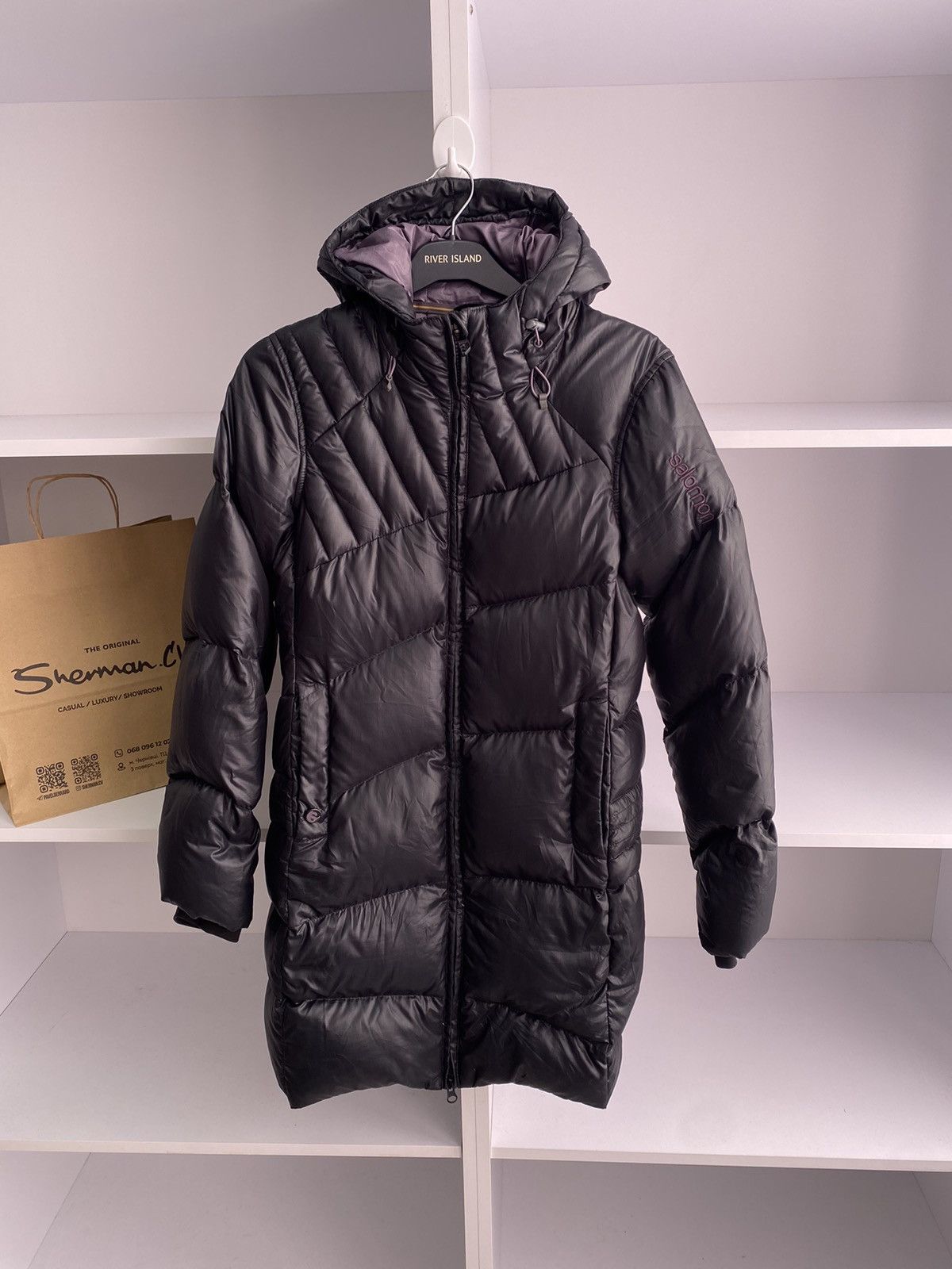 Salomon × Vintage Vintage Salomon Women’s outdoor Coat Jacket Size S / US 4 / IT 40 - 6 Thumbnail