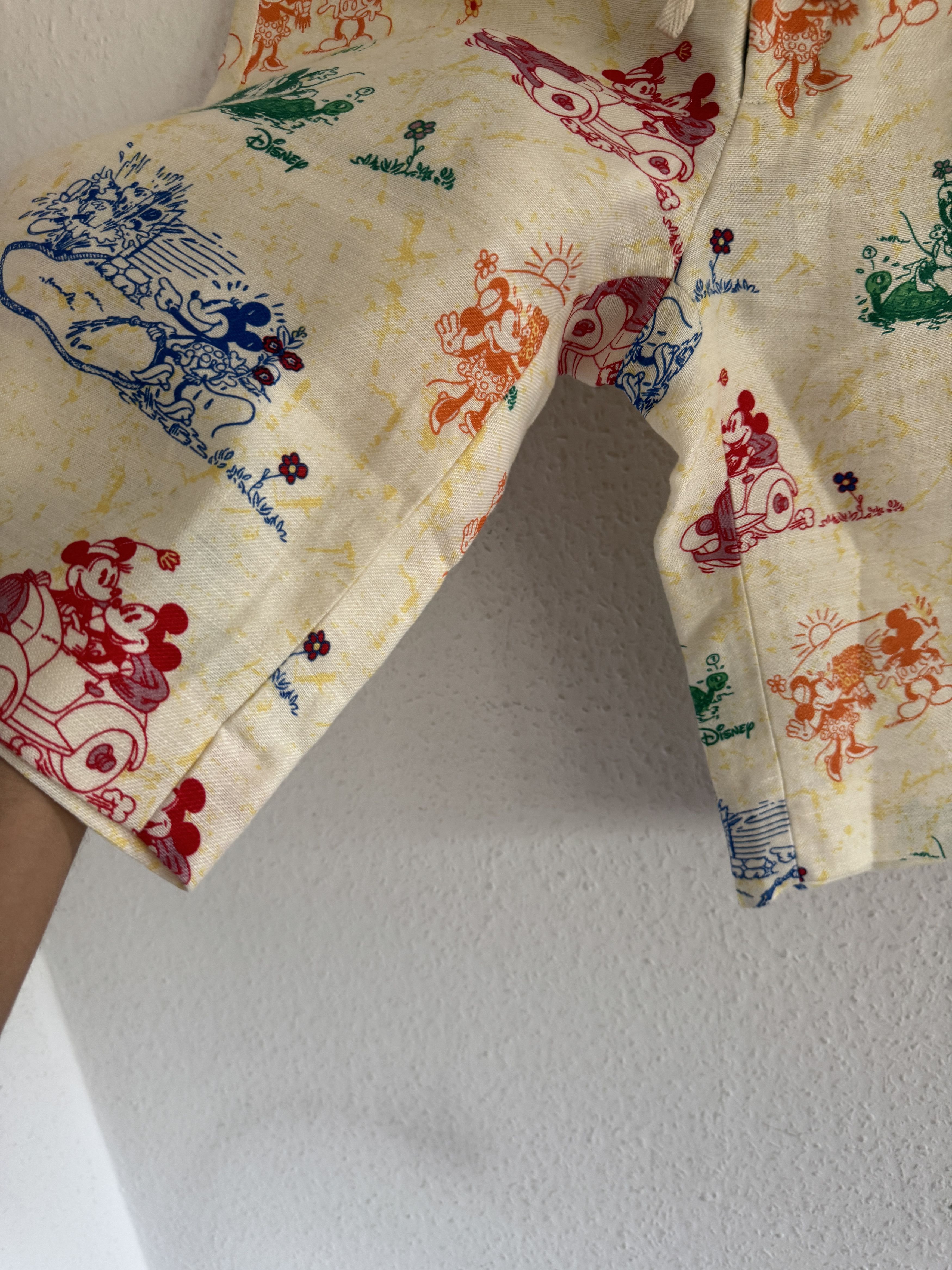 Disney × Gucci Linen Mickey Shorts Size US 30 / EU 46 - 8 Thumbnail