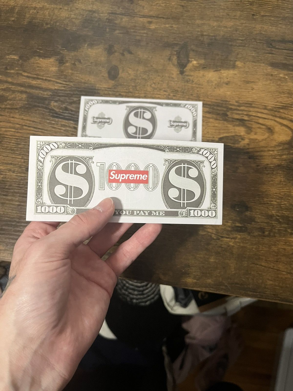 Supreme Supreme cash cannon paper money Size ONE SIZE - 2 Thumbnail