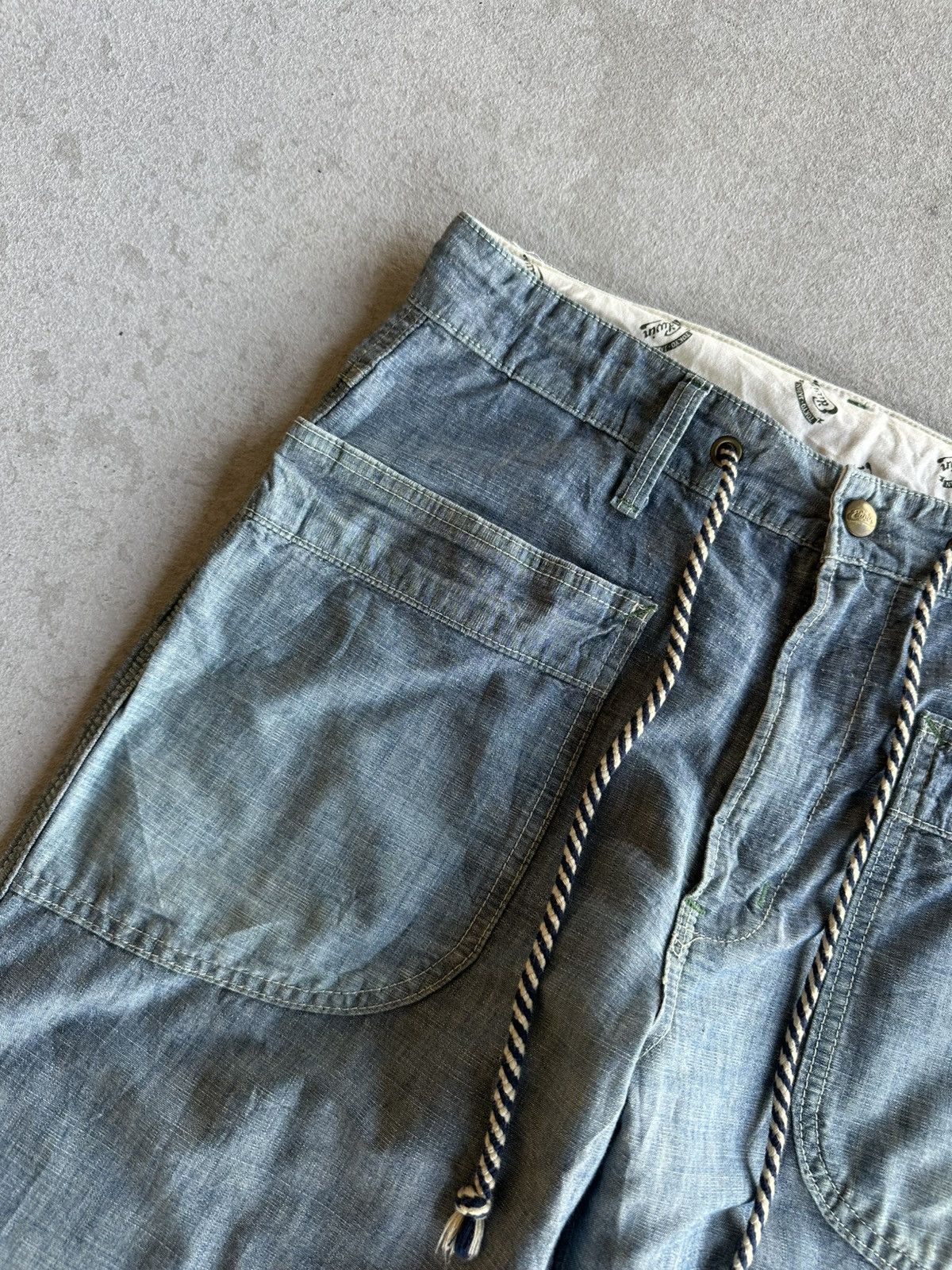 Vintage W33 L31 🍁 Vintage EDWIN Jeans Work Wear RARE Denim Pants Size US 33 - 4 Thumbnail