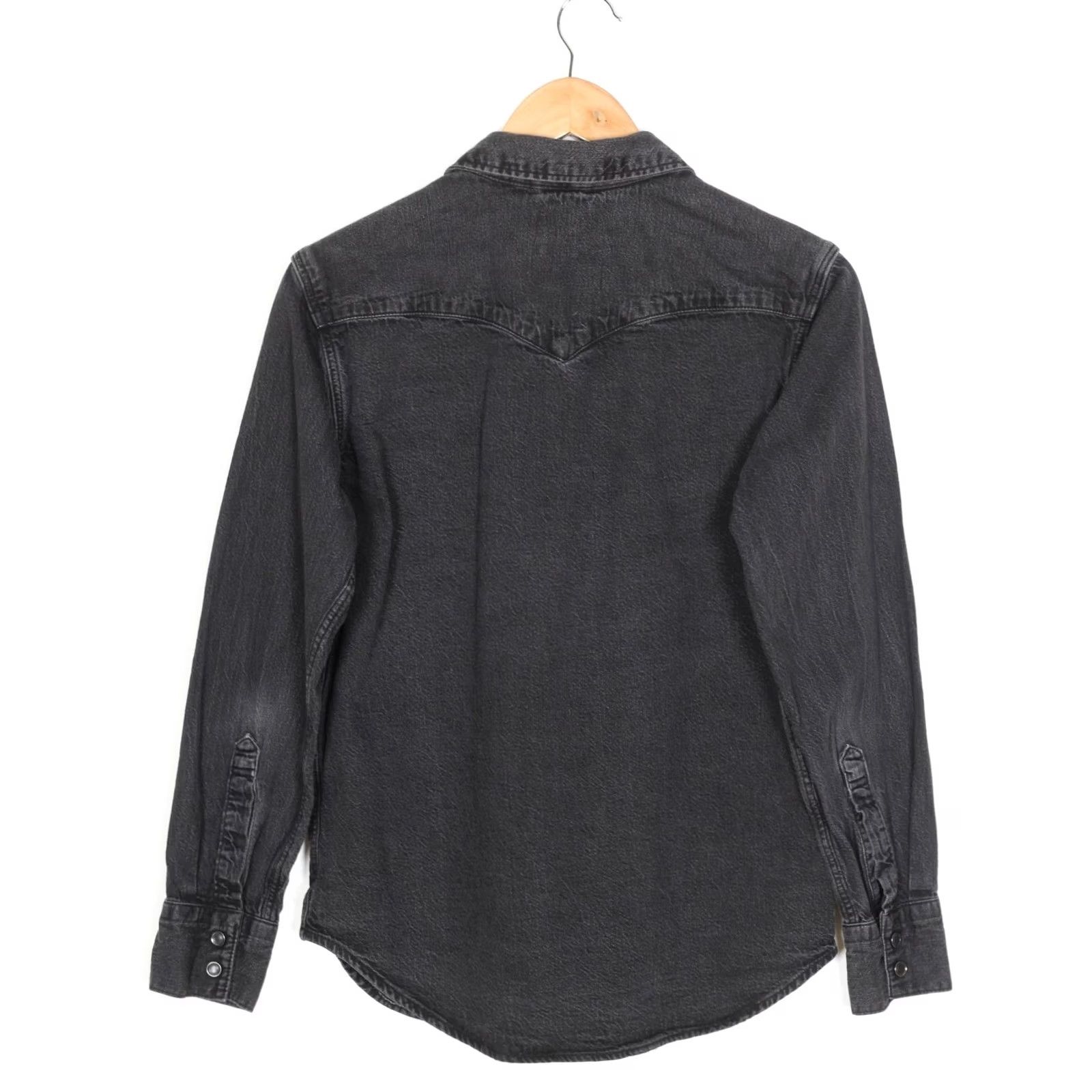 Levi's LEVI’S Barstow Western Denim Shirt Men S Regular Fit Long Sleeve Grey VR3494 Size US S / EU 44-46 / 1 - 3 Thumbnail