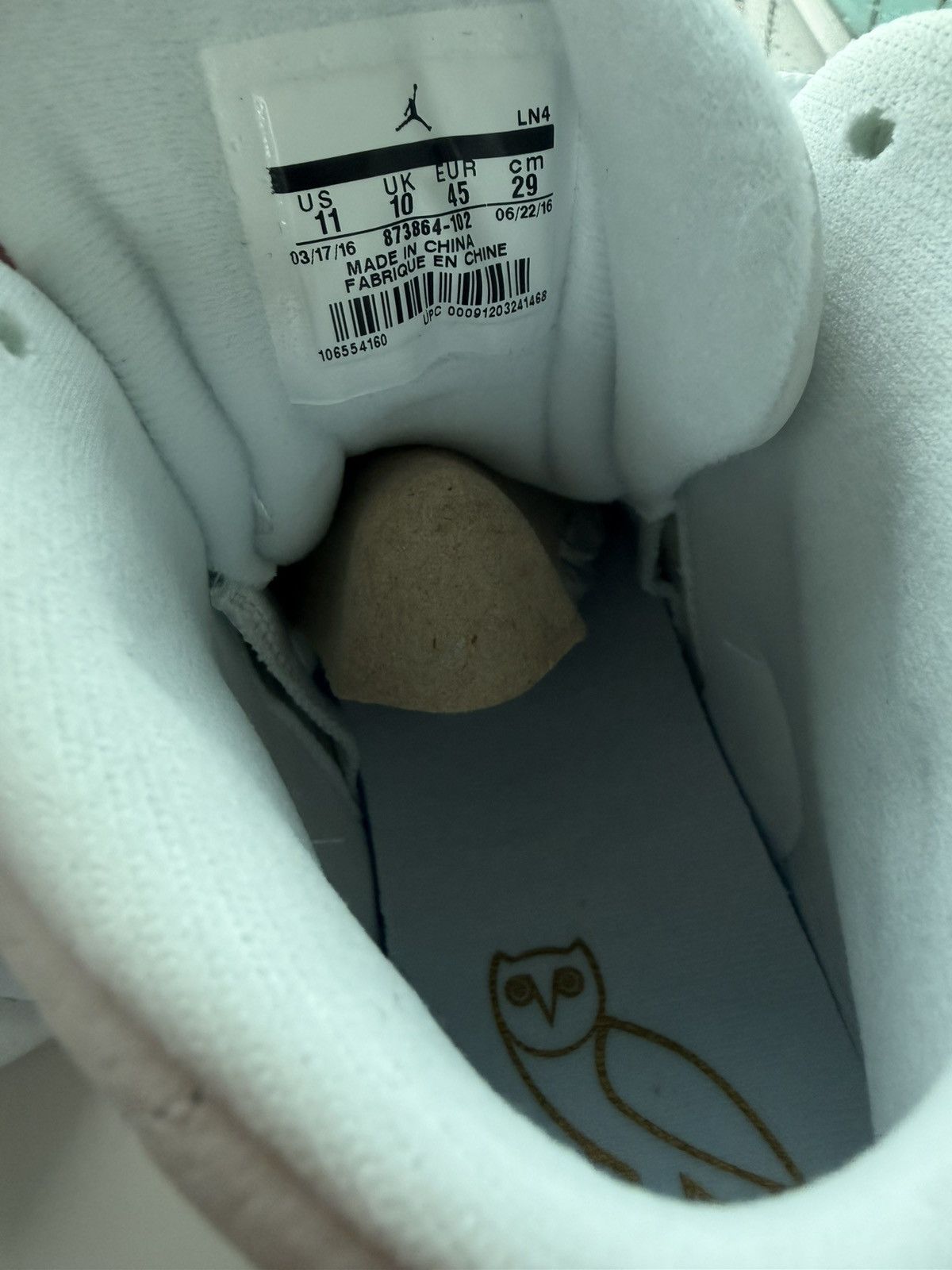 Jordan Brand × October's Very Own 2017 OVO Air Jordan XII (12) Size US 11 / EU 44 - 6 Thumbnail