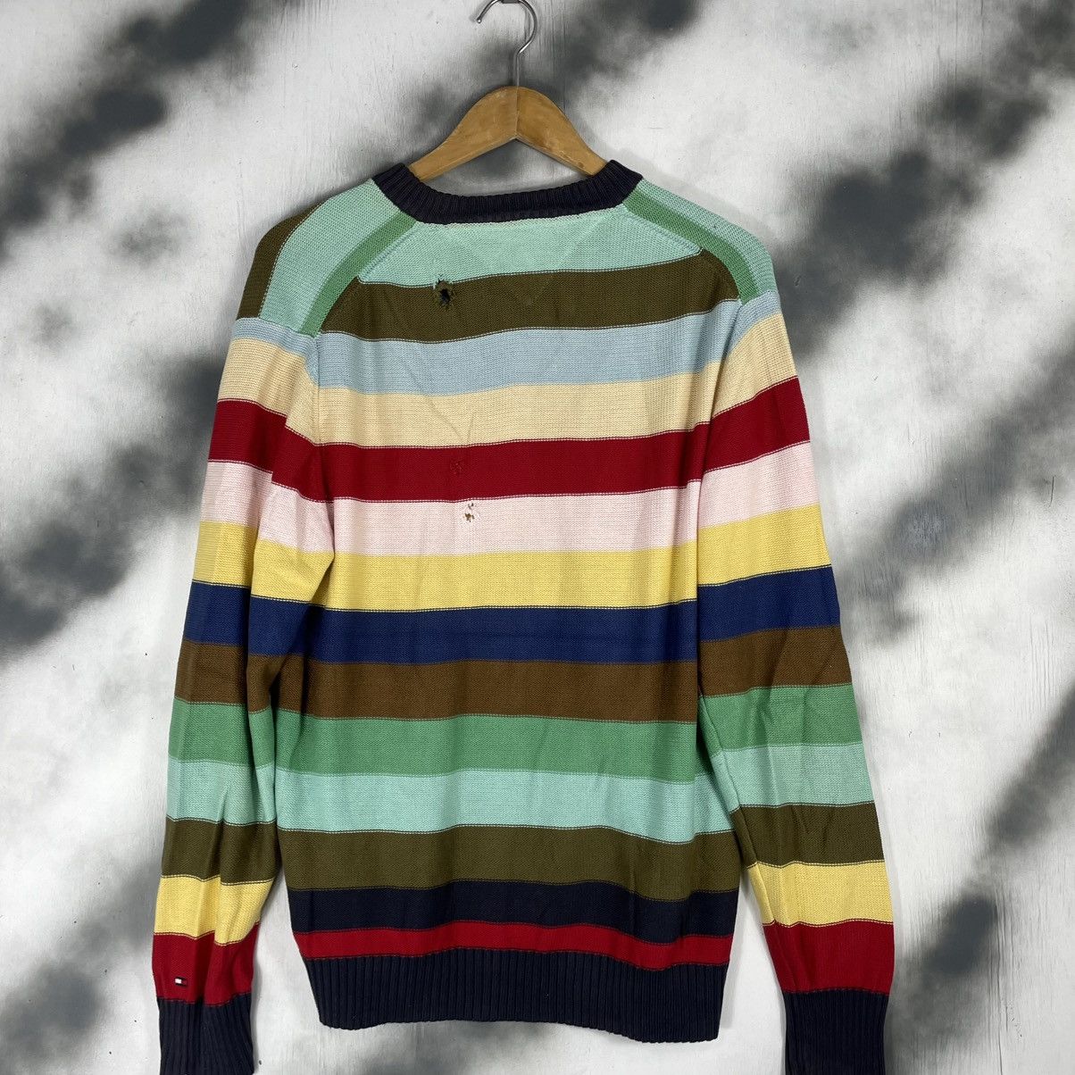 Tommy Hilfiger Tommy Hilfiger Multicolor Stripes Distressed Size US M / EU 48-50 / 2 - 4 Thumbnail