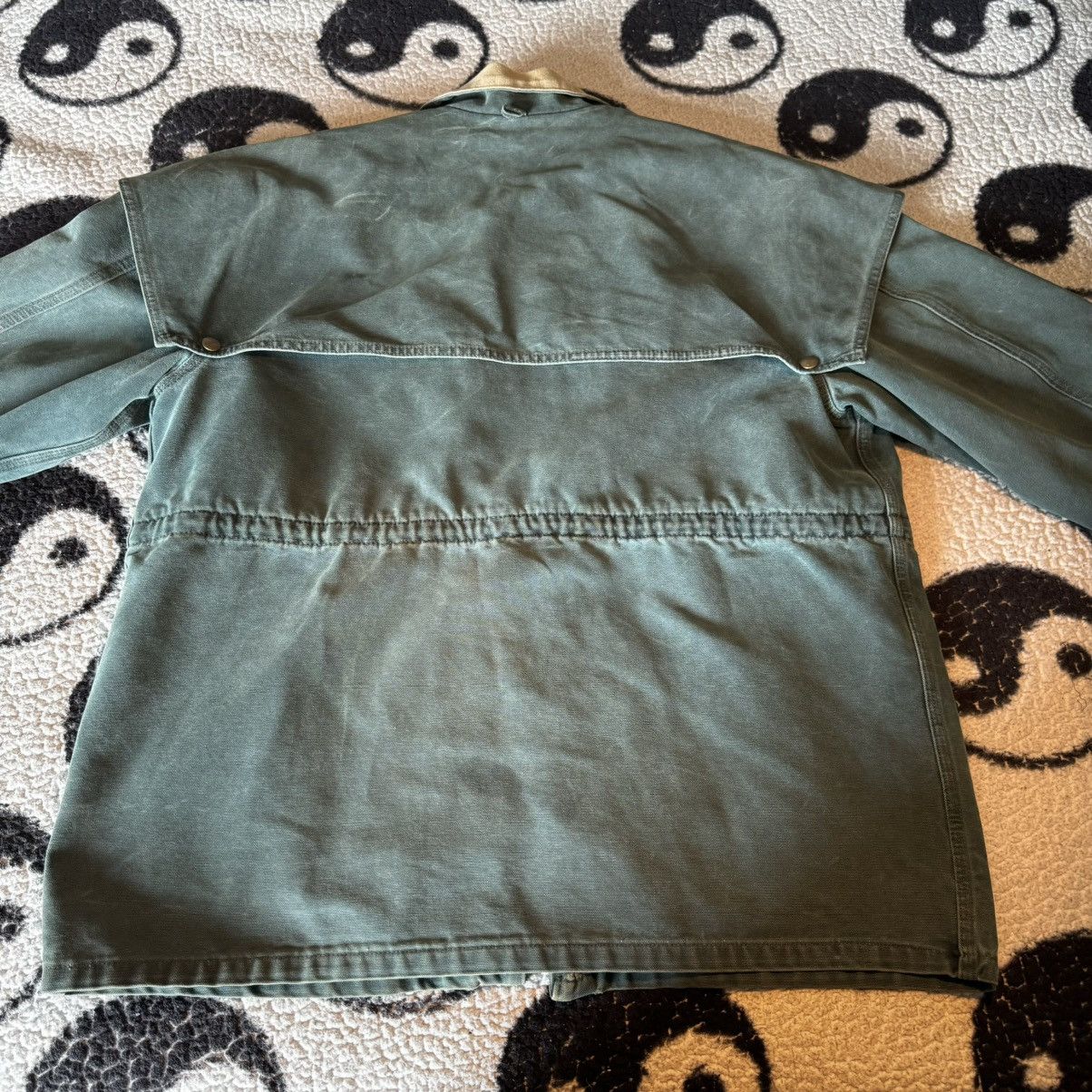 Carhartt 90,s Green Carhartt work duster Jacket Size US L / EU 52-54 / 3 - 8 Thumbnail