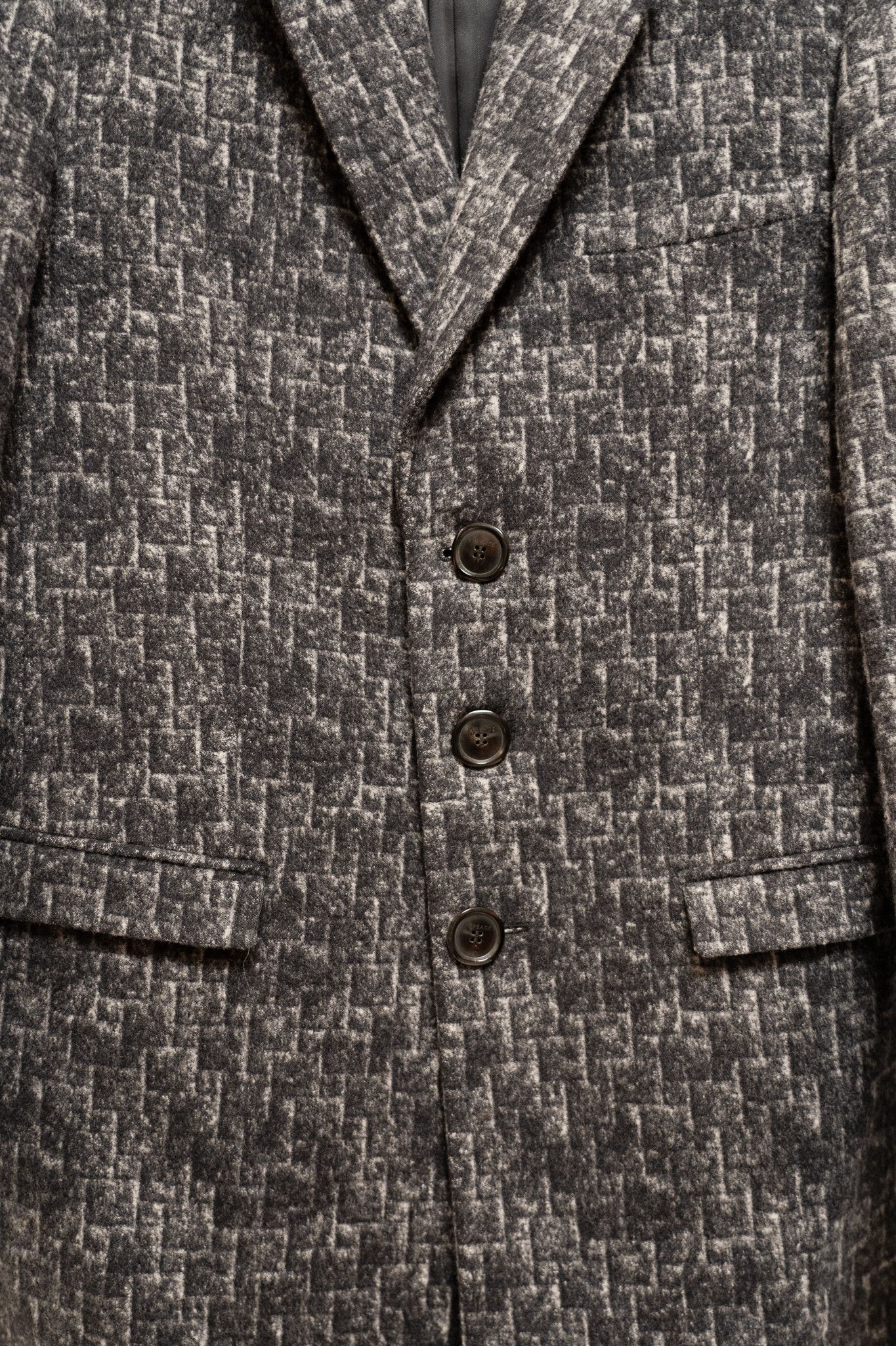 Versace Versace Men's Long Wool Patterned Jacket Limited Edition Size US M / EU 48-50 / 2 - 3 Thumbnail