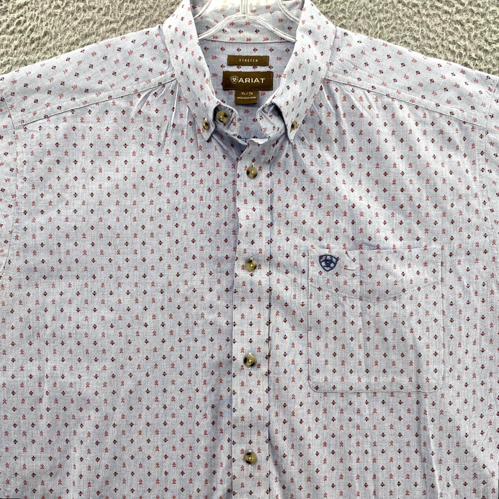 Ariat Ariat Shirt Men's XL Stretch Western Outdoor Workwear Rodeo Shirt Size US XL / EU 56 / 4 - 2 Thumbnail