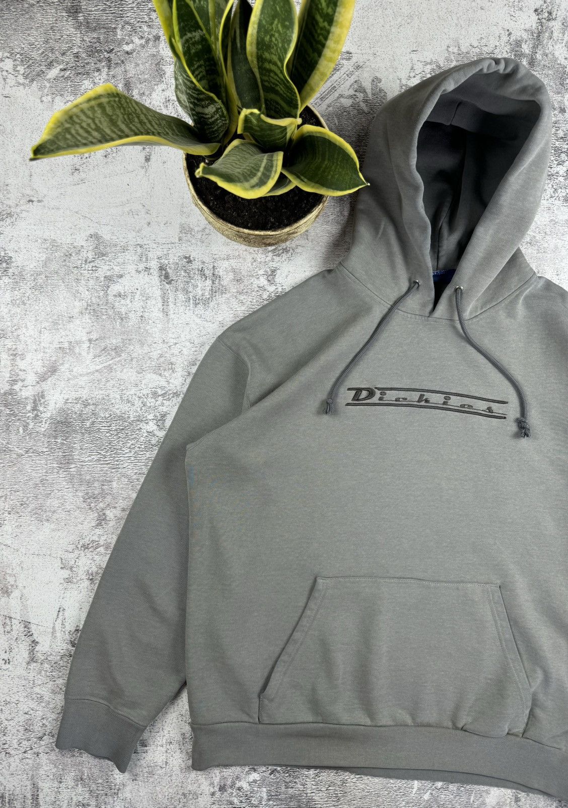 Dickies 90S Dickies Workwear Big Logo Sweatshirt Pullover Hoodie Size US XL / EU 56 / 4 - 2 Thumbnail