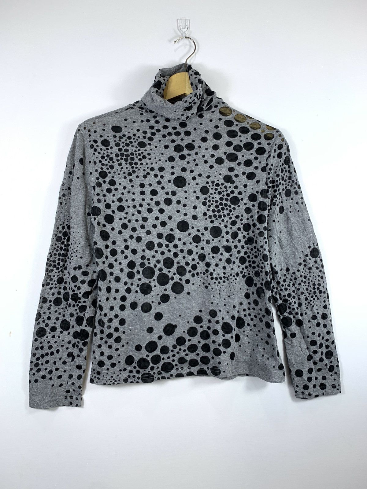Hysteric Glamour × If Six Was Nine × Japanese Brand Cdg style fishnet Transfaran cut out japanese brand Size US S / EU 44-46 / 1 - 1 Thumbnail