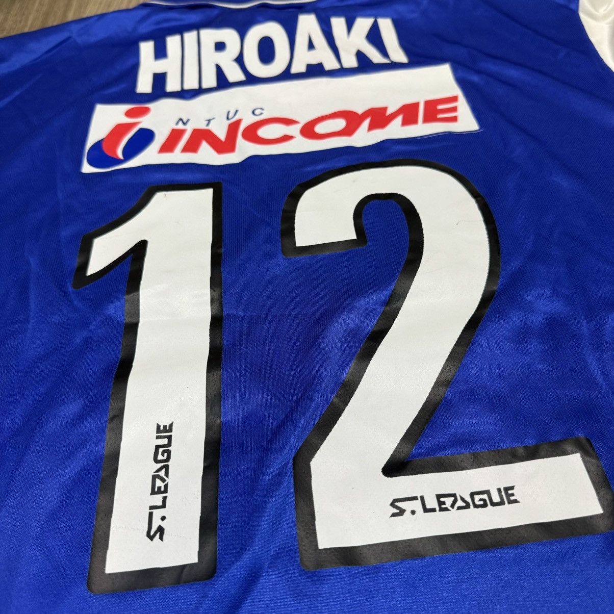 Lotto Sport Tanjong pagar united FC 2003 away shirt #12 Hiroaki ((bnwt) Size US XL / EU 56 / 4 - 4 Thumbnail