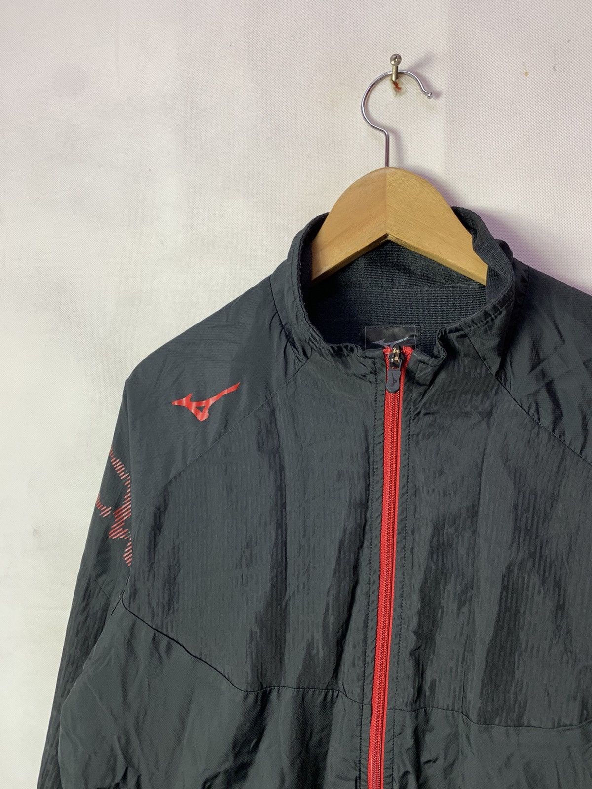 Mizuno Steals! Mizuno Sportswear Light Zipper Jacket Size US M / EU 48-50 / 2 - 2 Thumbnail