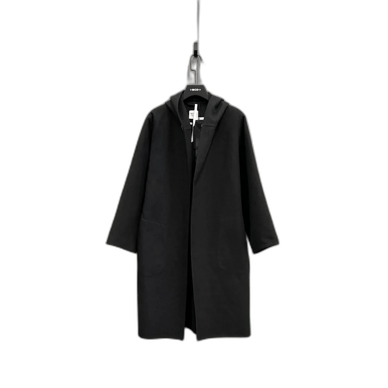 Hermes Green Hooded Coat Size 38