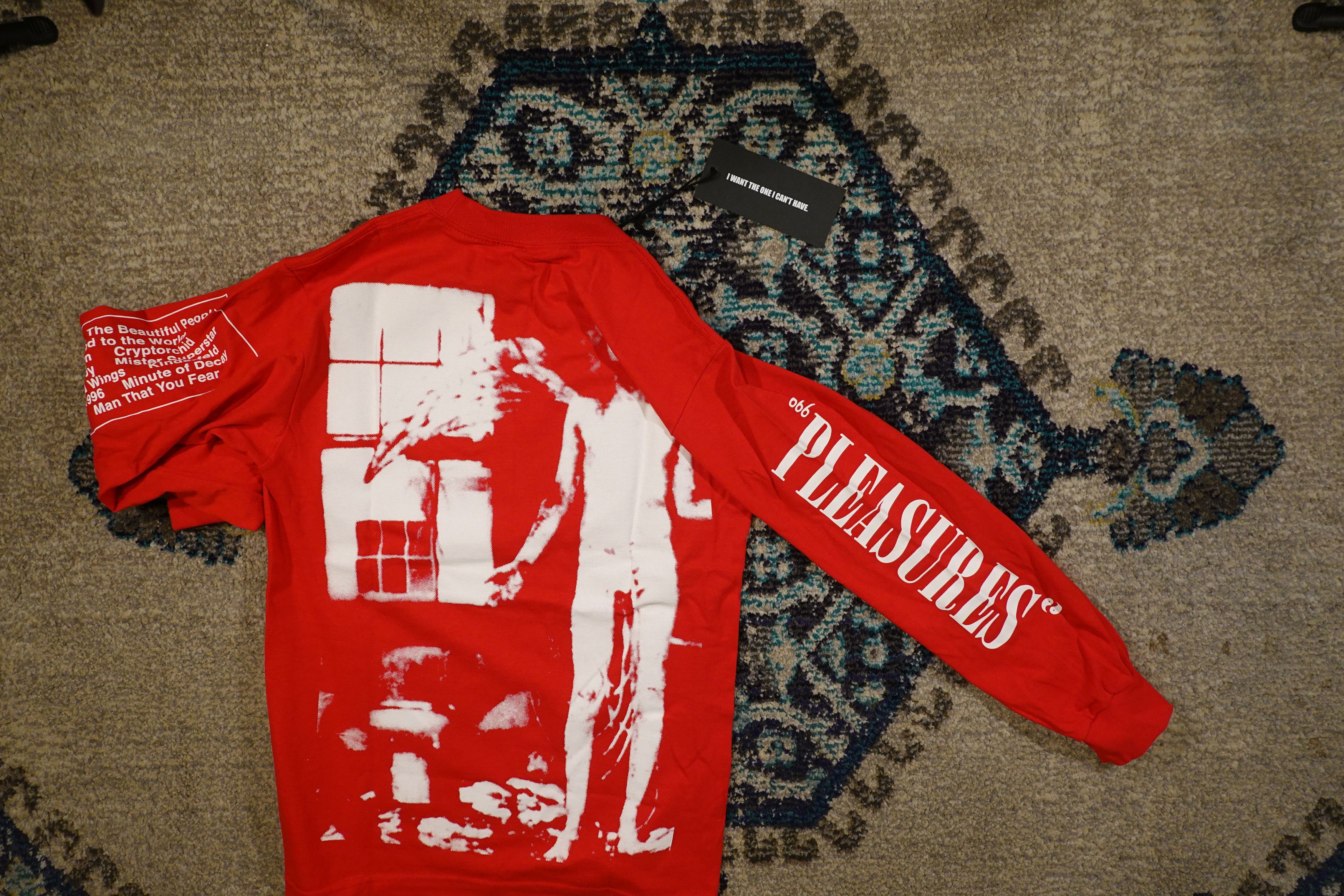 Marilyn Manson × Pleasures Antichrist Long Sleeve Size US S / EU 44-46 / 1 - 4 Thumbnail