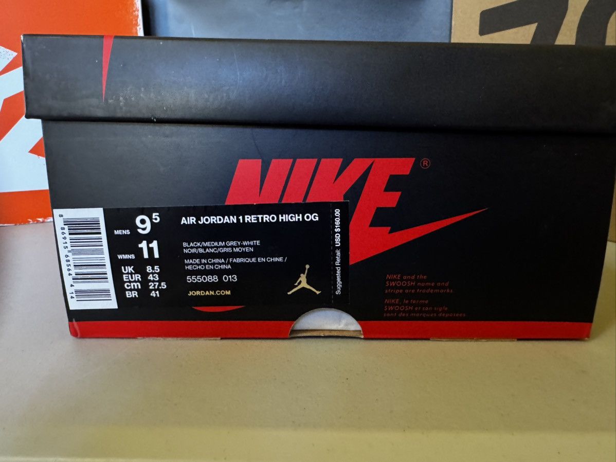 Jordan Brand Jordan 1 Shadow Size US 9.5 / EU 42-43 - 3 Thumbnail