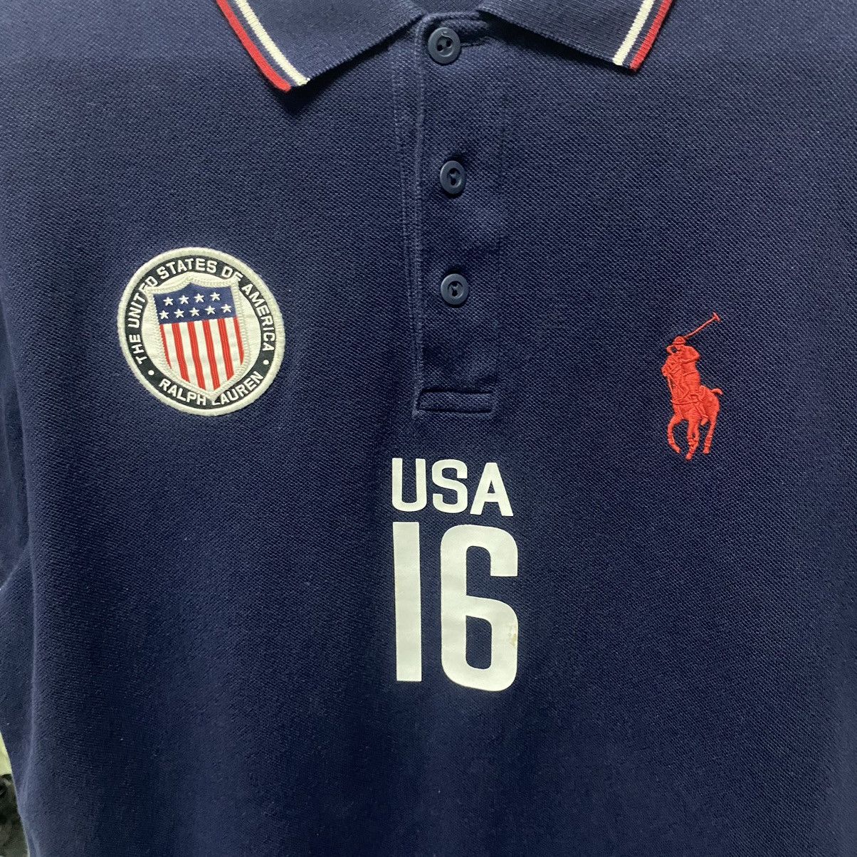 Polo Ralph Lauren Polo Ralph Lauren Shirt USA chief keef Size US M / EU 48-50 / 2 - 4 Thumbnail