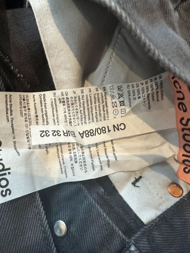 Acne Studios acne studios Washed black flared jeans 2505-Nextarrow Size US 32 / EU 48 - 3 Thumbnail