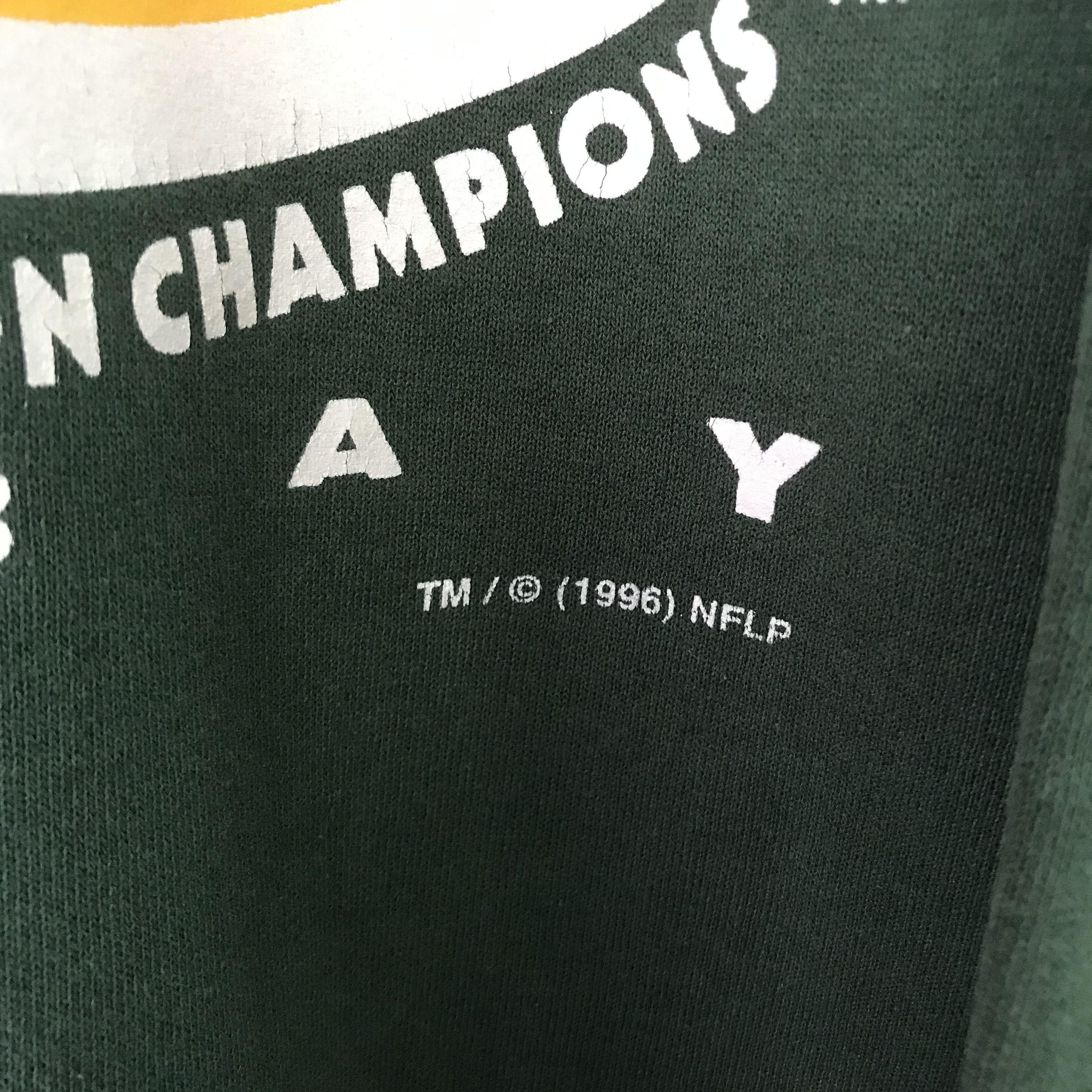 Champion Vintage 90's Green Bay Packers Green Sweatshirt - 504 Size US M / EU 48-50 / 2 - 5 Thumbnail