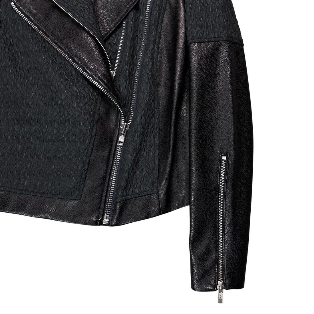 Helmut Lang Helmut Lang Jacquard Multi Zip Leather Jacket - AW12 Size US XS / EU 42 / 0 - 6 Thumbnail