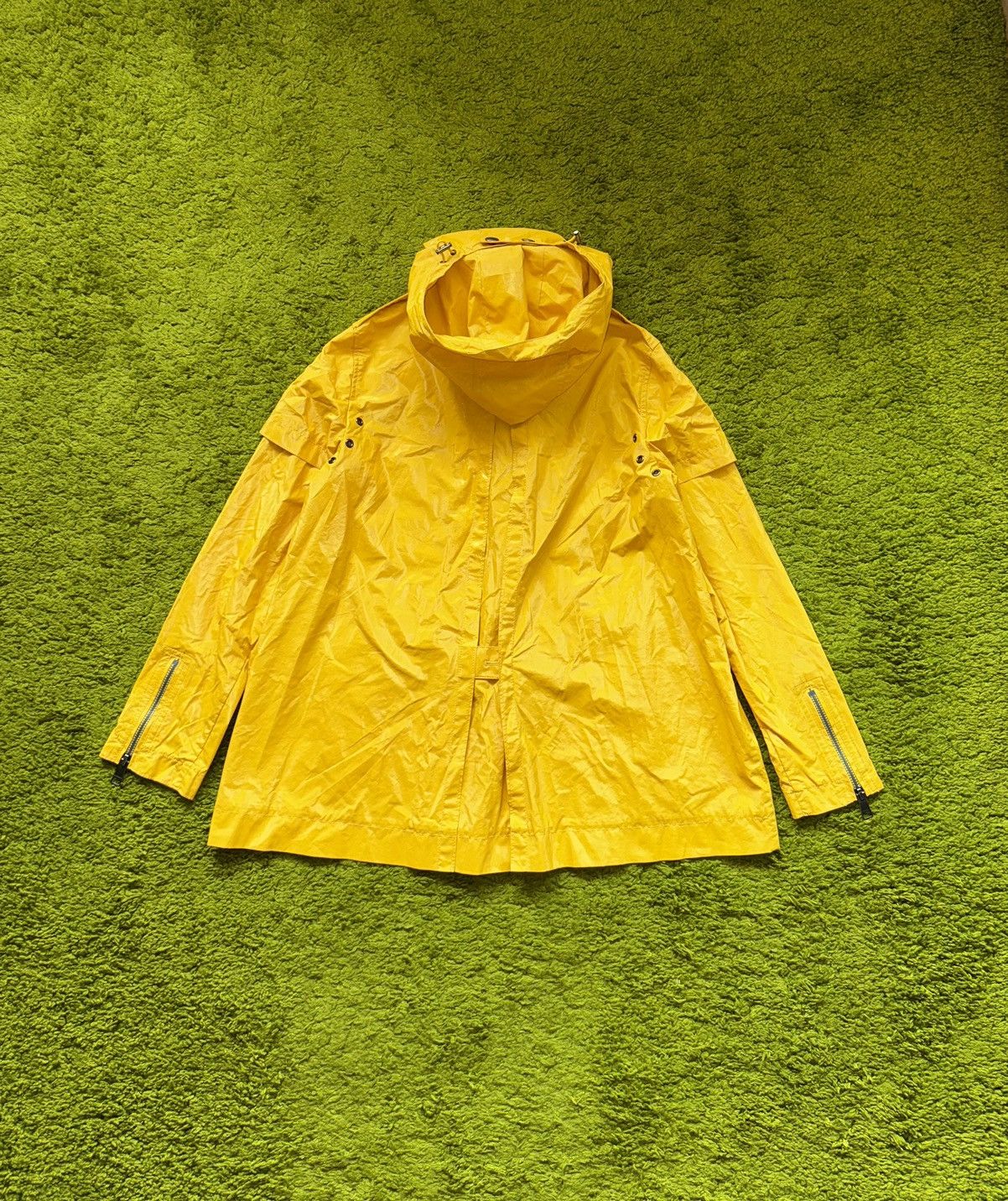 Burberry Burberry Brit yellow raincoat jacket Size M / US 6-8 / IT 42-44 - 3 Thumbnail