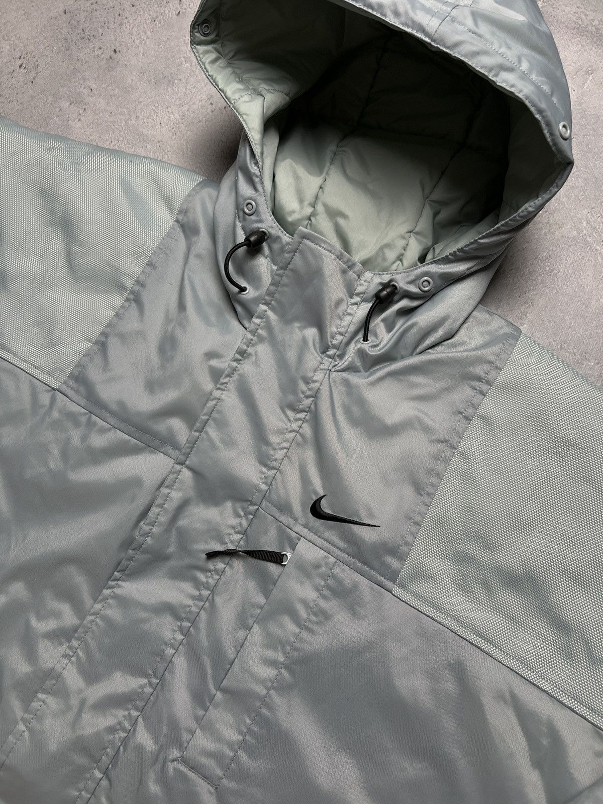 Nike Nike vintage big logo track long jacket zip y2k 90s USA Size US XL / EU 56 / 4 - 8 Thumbnail