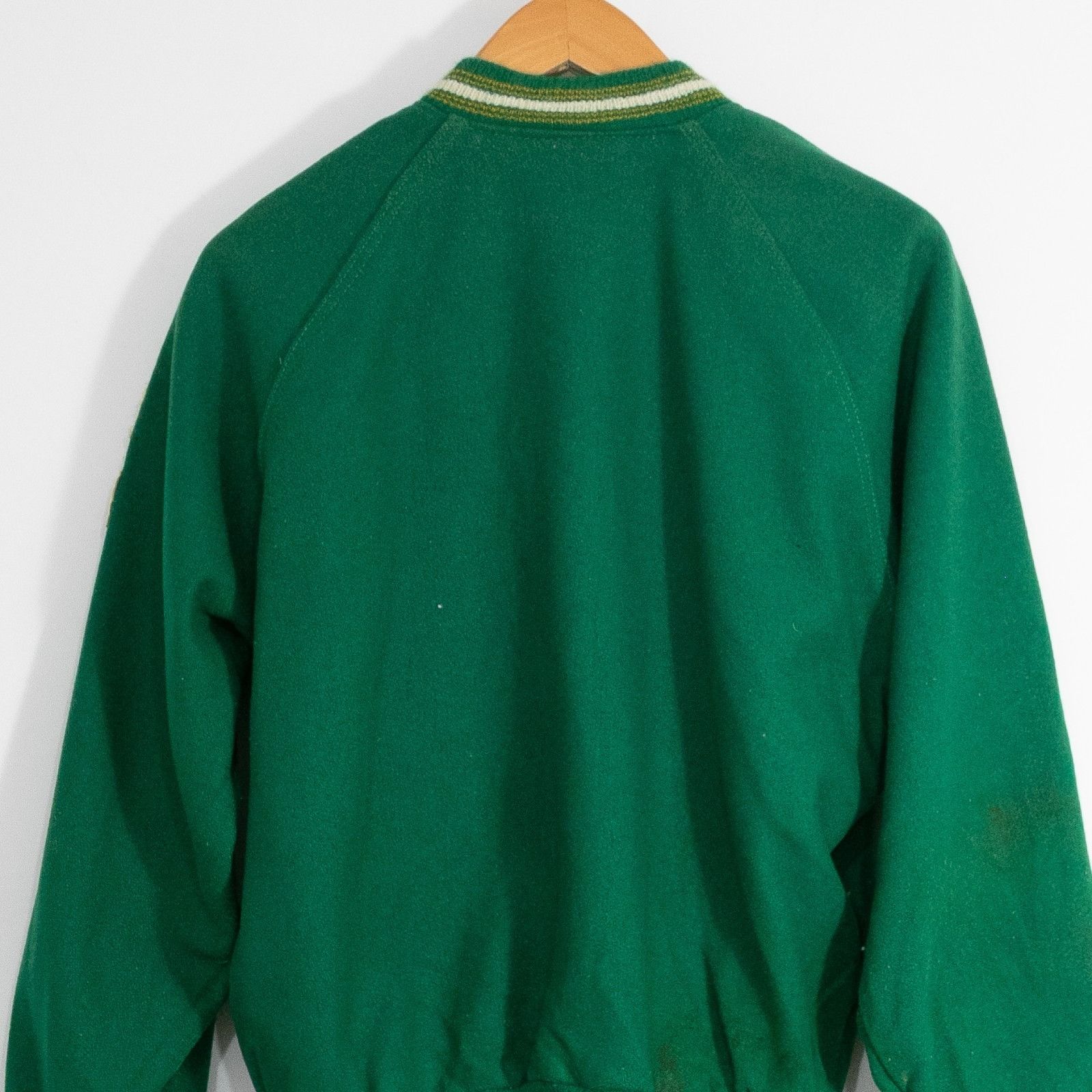 Vintage Vintage 60s Varsity Wool Letterman Jacket Medium Thrashed Size US M / EU 48-50 / 2 - 13 Thumbnail
