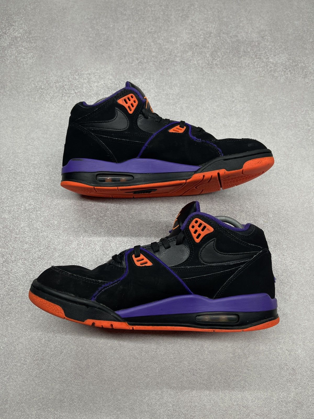 Nike Nike Air Flight 89 Court Purple Black Sneakers Basketball Size US 10 / EU 43 - 4 Thumbnail
