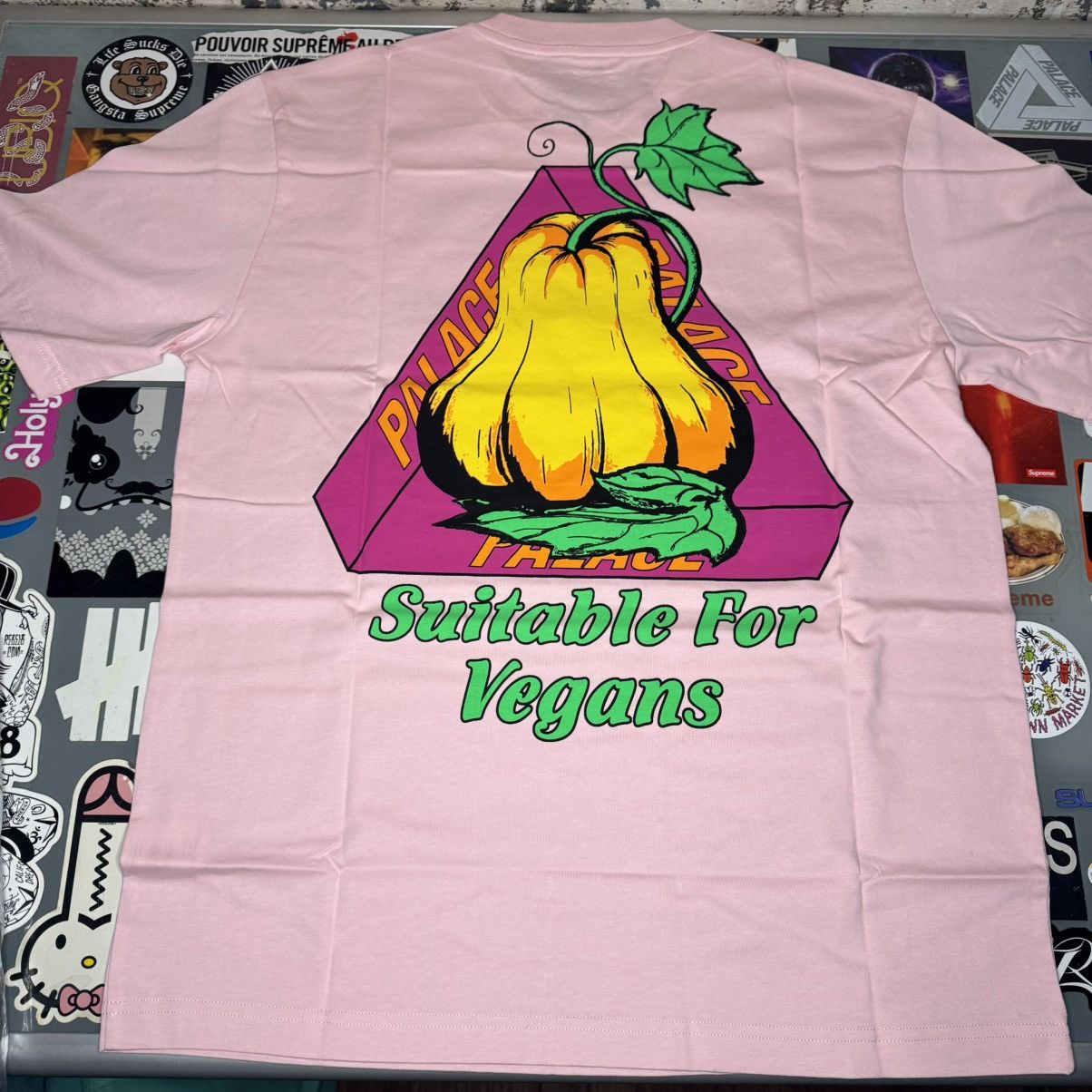 Palace Palace Nein Cheese Nein Egg T-shirt Pink Large Brand New Size US L / EU 52-54 / 3 - 1 Thumbnail