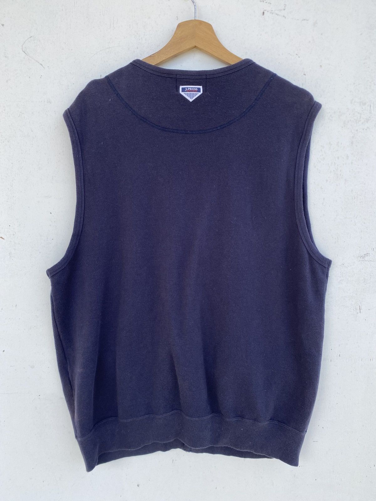 J. Press J Press Sweater Vest Size US L / EU 52-54 / 3 - 3 Thumbnail