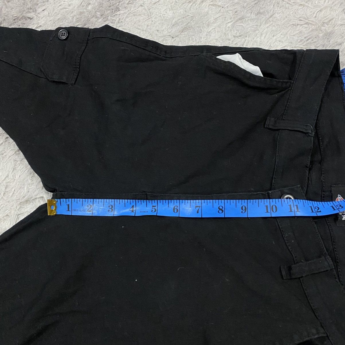 Dickies × Vintage Dickies black cargo pocket pant stretch Size US 34 / EU 50 - 11 Thumbnail