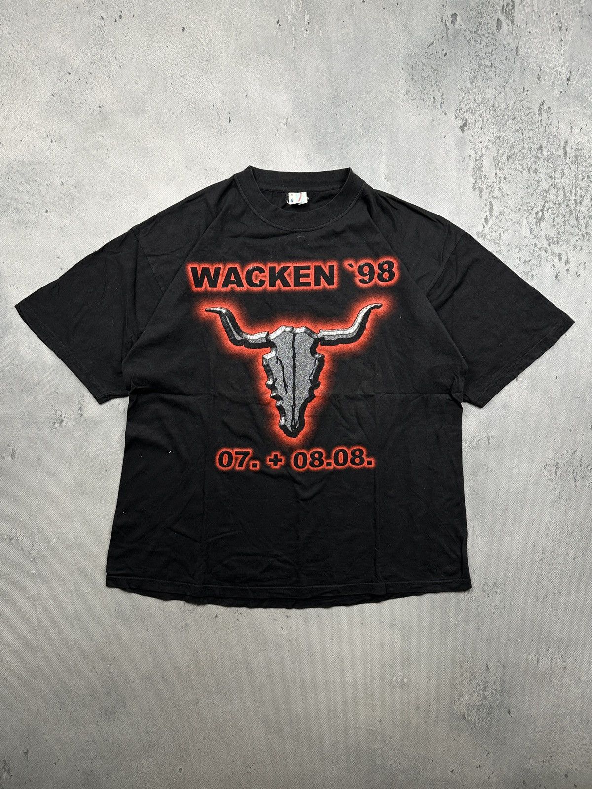 Vintage Vintage Wacken Open Air 1998 Hellion Records Black Metal XL Size US XL / EU 56 / 4 - 1 Thumbnail