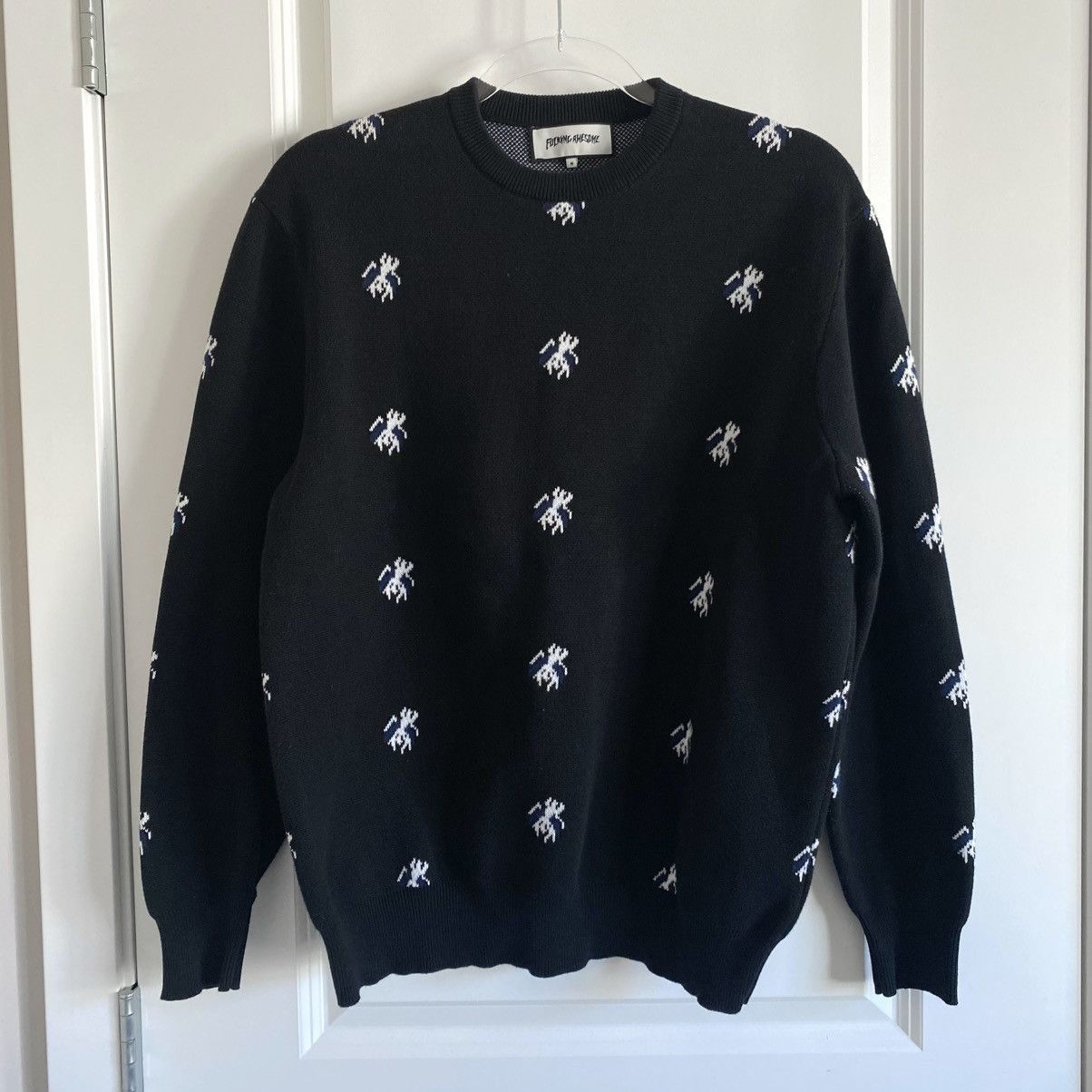 Fucking Awesome Fucking Awesome Flies Sweater Size US M / EU 48-50 / 2 - 1 Thumbnail