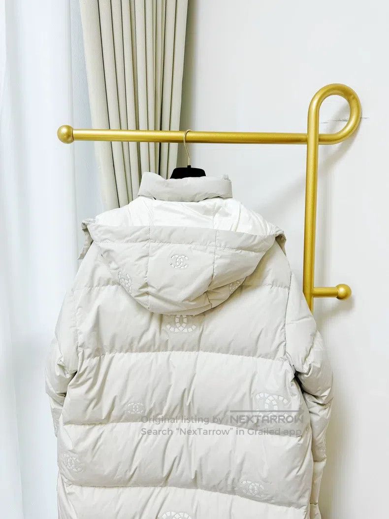 Chanel Chanel 21N Coco Neige Ski Series Hot Light Gray Hooded Lon Size XS / US 0-2 / IT 36-38 - 5 Thumbnail