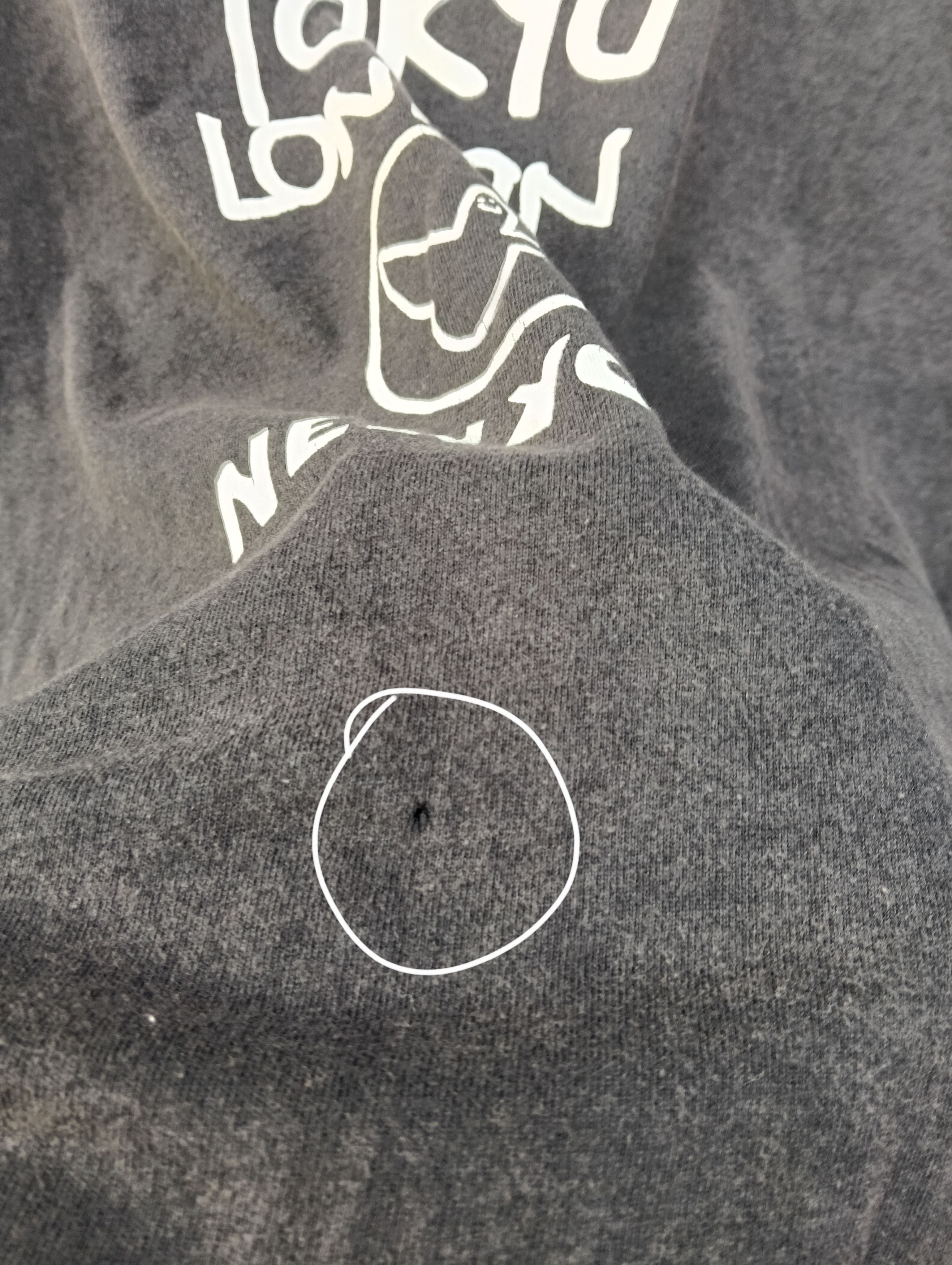 Welcome Skateboards Mark Gonzales x Back Number Faded Black T-shirt Size US XL / EU 56 / 4 - 2 Thumbnail