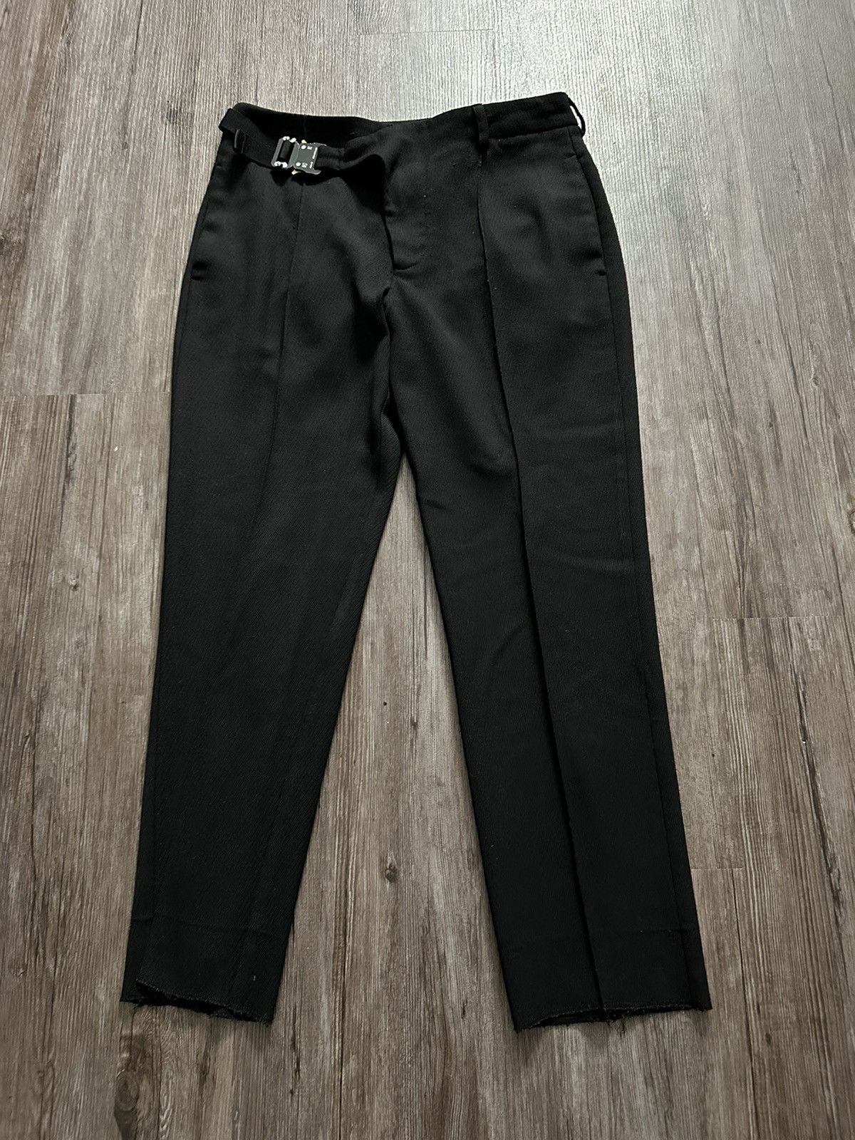 image of 1017 Alyx 9Sm Buckle Trouser Pants Size 46(30 Waist) in Black, Men's