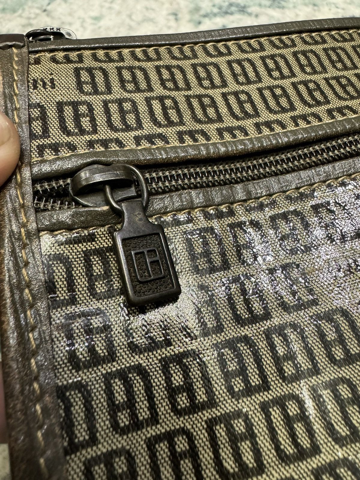 Sergio Tacchini × Vintage VINTAGE SERGIO TACCHINI FULL PRINT CLUTCH BAG Size ONE SIZE - 5 Thumbnail