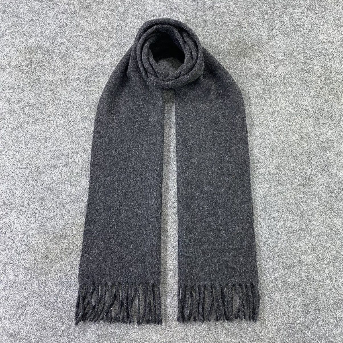 Vivienne Westwood Black offers Wool Vintage Scarf Muffler Designer Neck Scarf Women Men Gift Winter