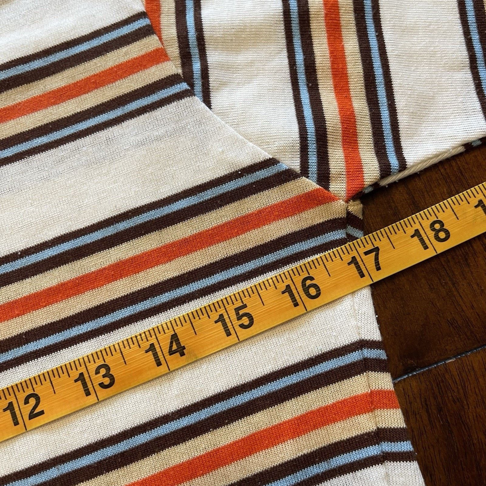 Vintage Vintage 70s Admit-One MOD Polo Shirt M Small Spot Surf Size M / US 6-8 / IT 42-44 - 6 Thumbnail