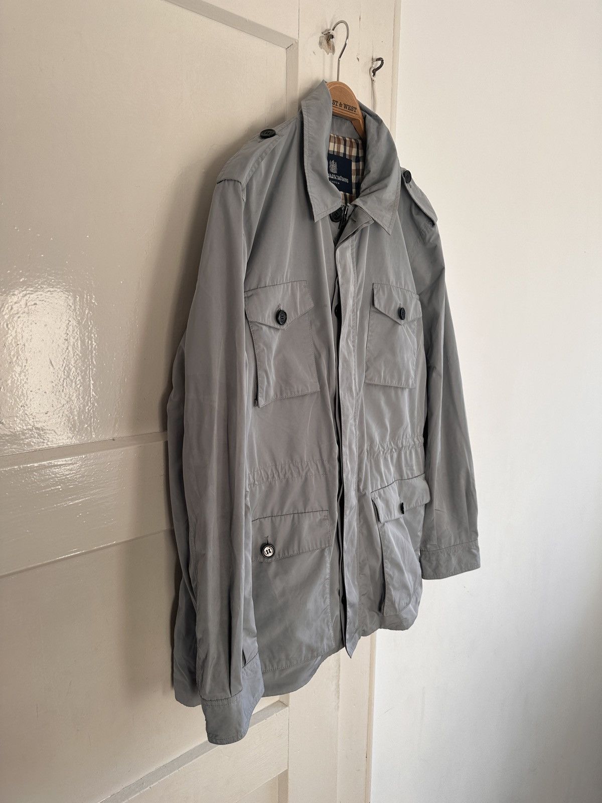Aquascutum Aquascutum x jacket x utility x football x streetwear Size US XXL / EU 58 / 5 - 3 Thumbnail