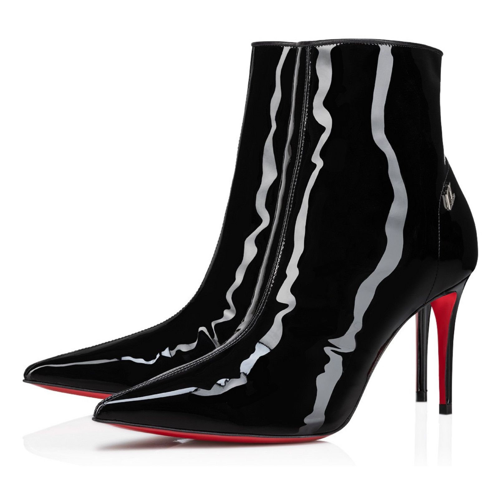 Christian Louboutin Christian Louboutin Sporty Kate Booty 85 Black Patent CL Size US 6.5 / IT 36.5 - 1 Thumbnail