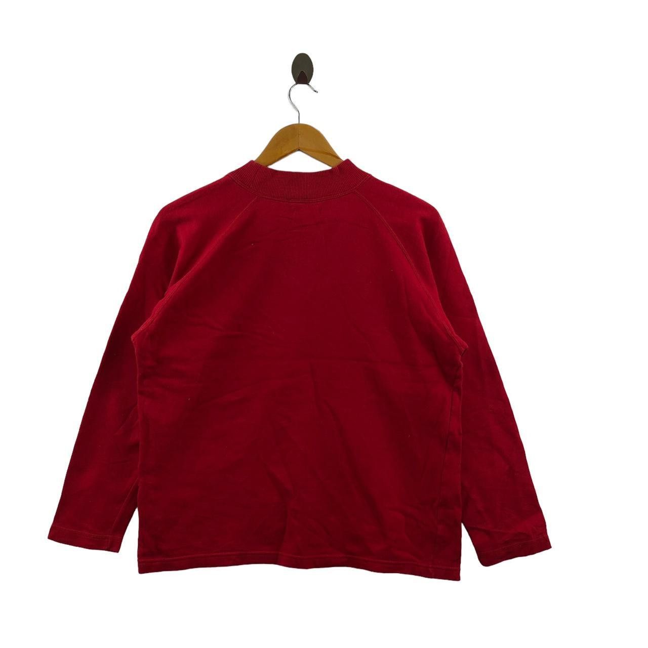Other Vintage POLO BRITISH COUNTRY SPIRIT Red Sweatshirt Sweater Size L / US 10 / IT 46 - 2 Thumbnail