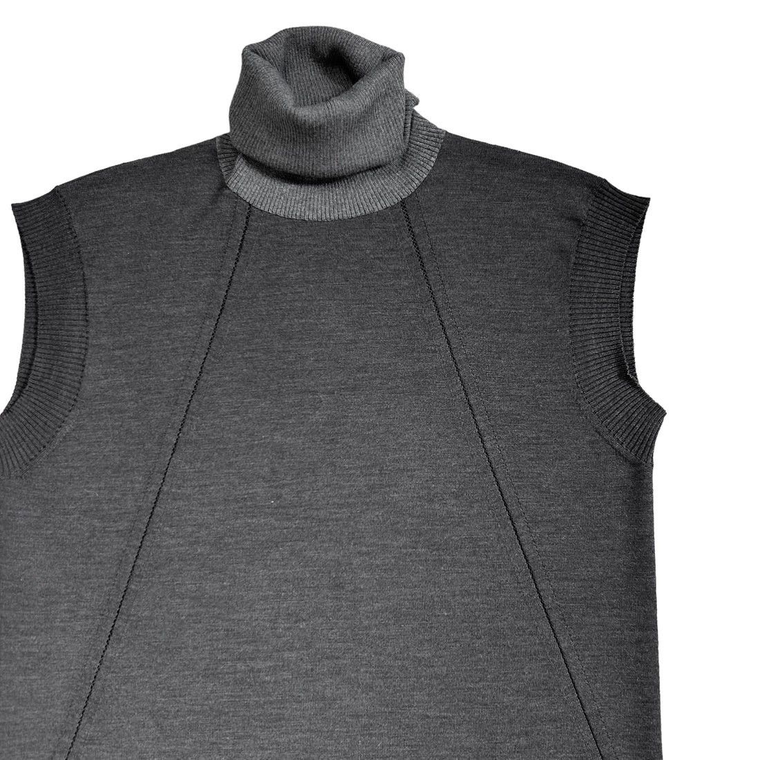 Maison Margiela Maison Martin Margiela Open Seam Sleeveless Rollneck Sweater - AW15 Size US M / EU 48-50 / 2 - 4 Thumbnail