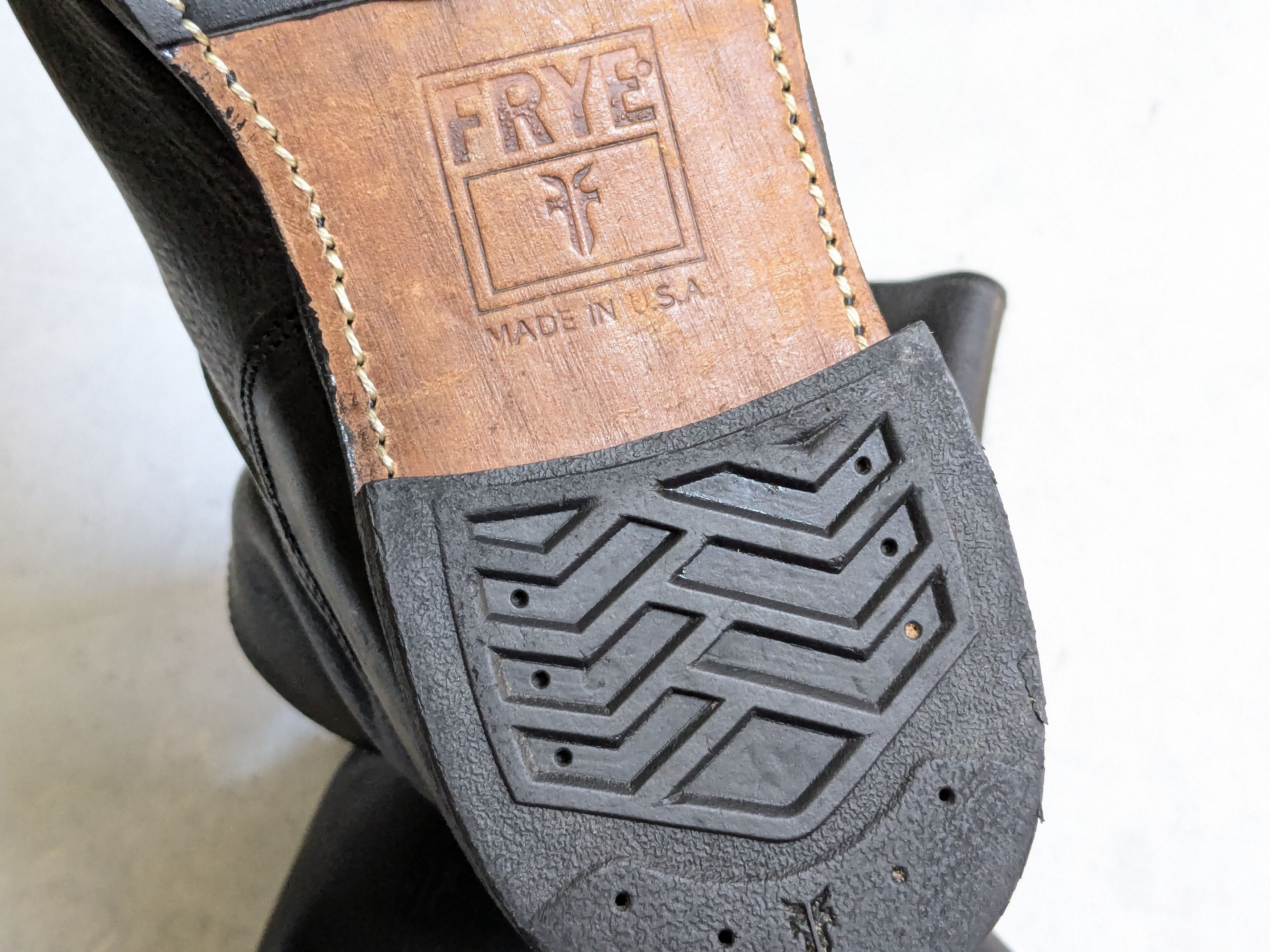 Frye Frye Engineer Boots Black 13 M Leather Buckle Strap USA Size US 13 / EU 46 - 19 Thumbnail