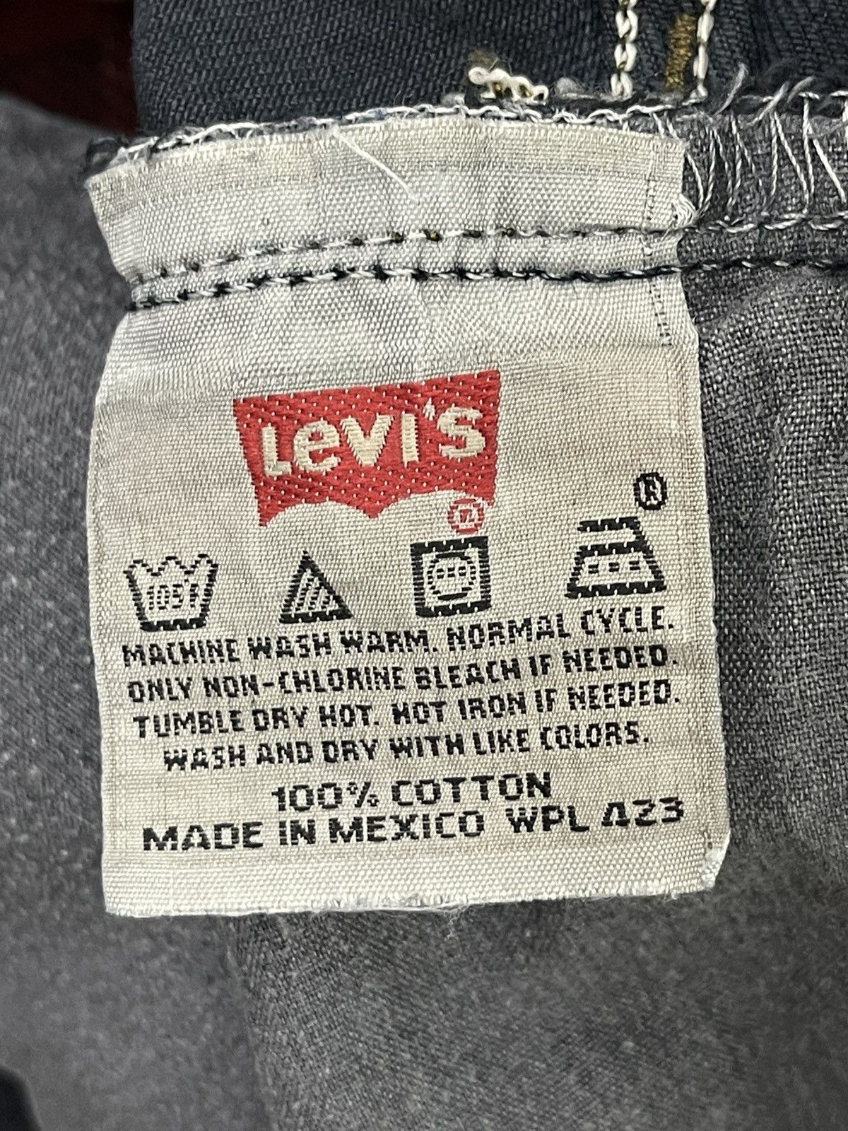 Sonic Lab Vtg 1999 Levi’s 501 Rebuild by Sonic Lab Japan 6🟦6 Size US 33 - 22 Thumbnail